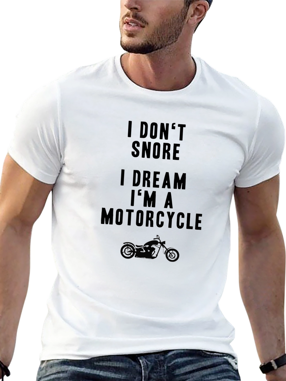 Motorcycle Dream T-Shirt - Black