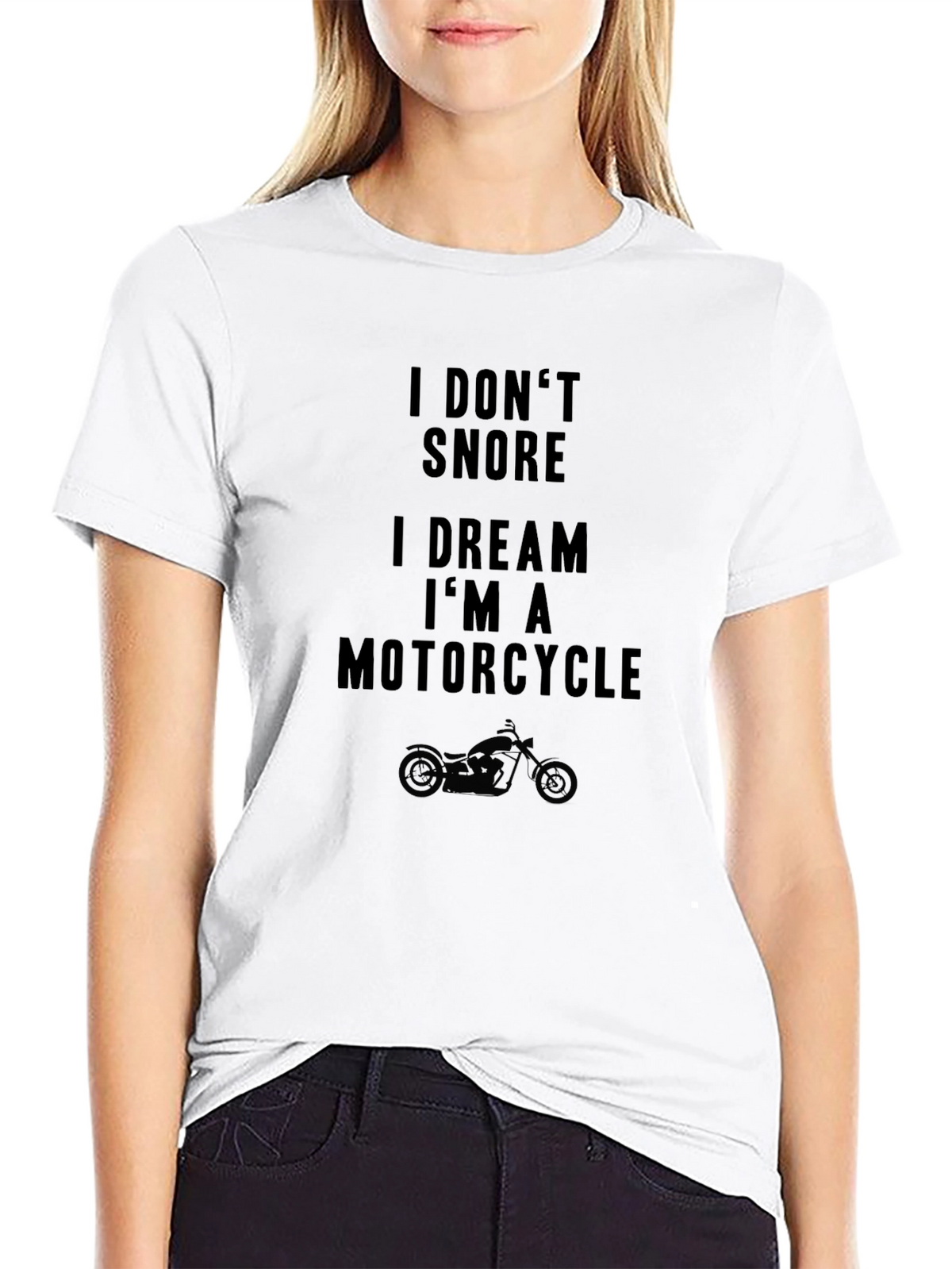 Motorcycle Dream T-Shirt - Black