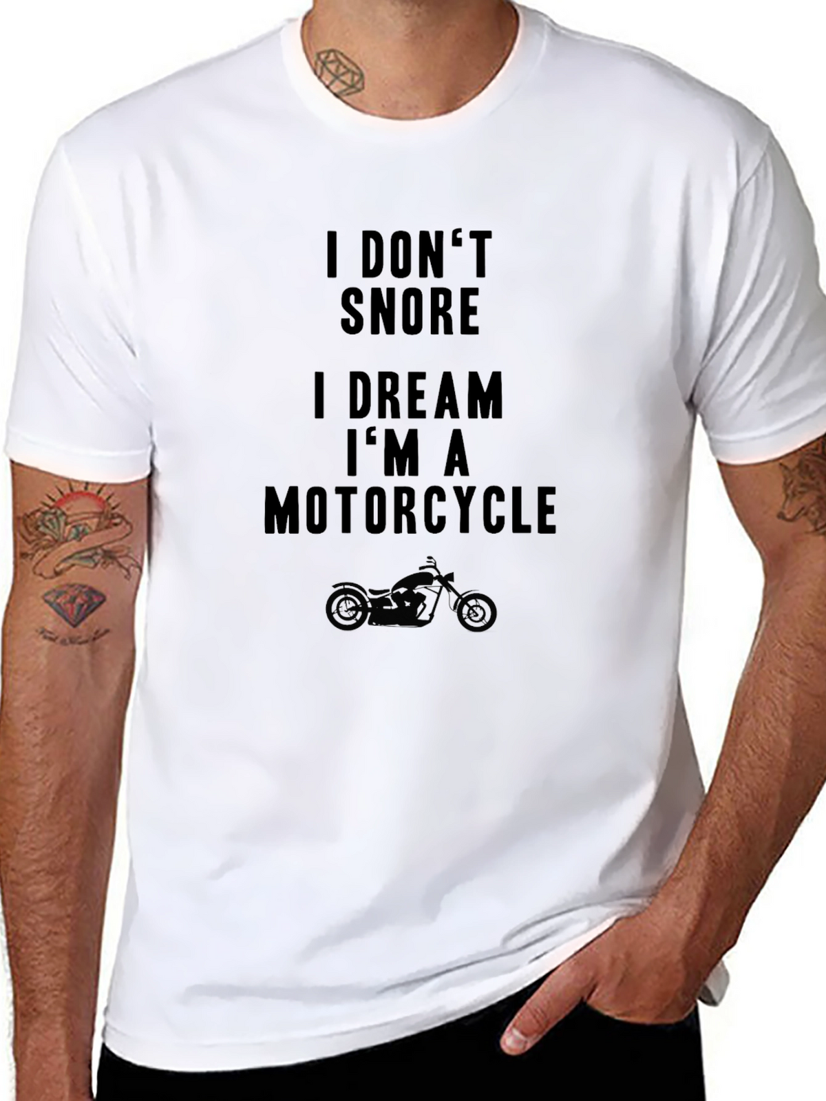 Motorcycle Dream T-Shirt - Black