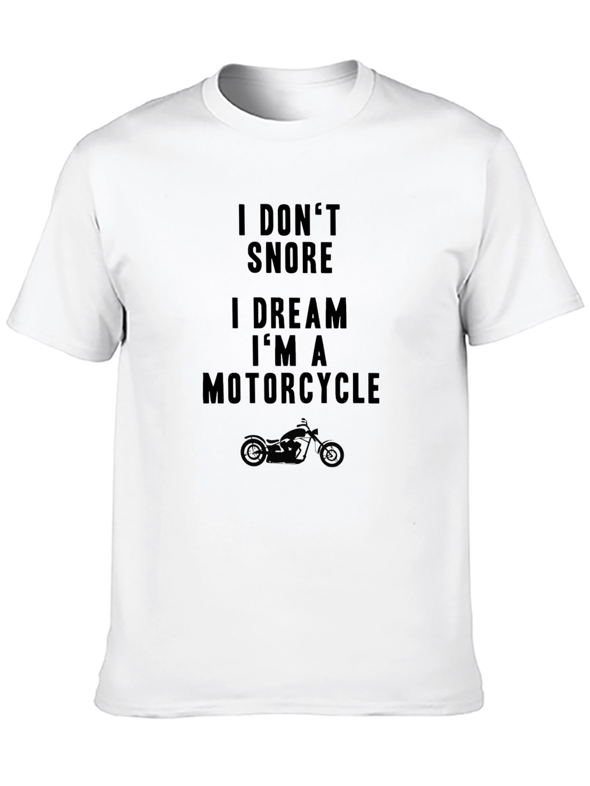 Motorcycle Dream T-Shirt - Black