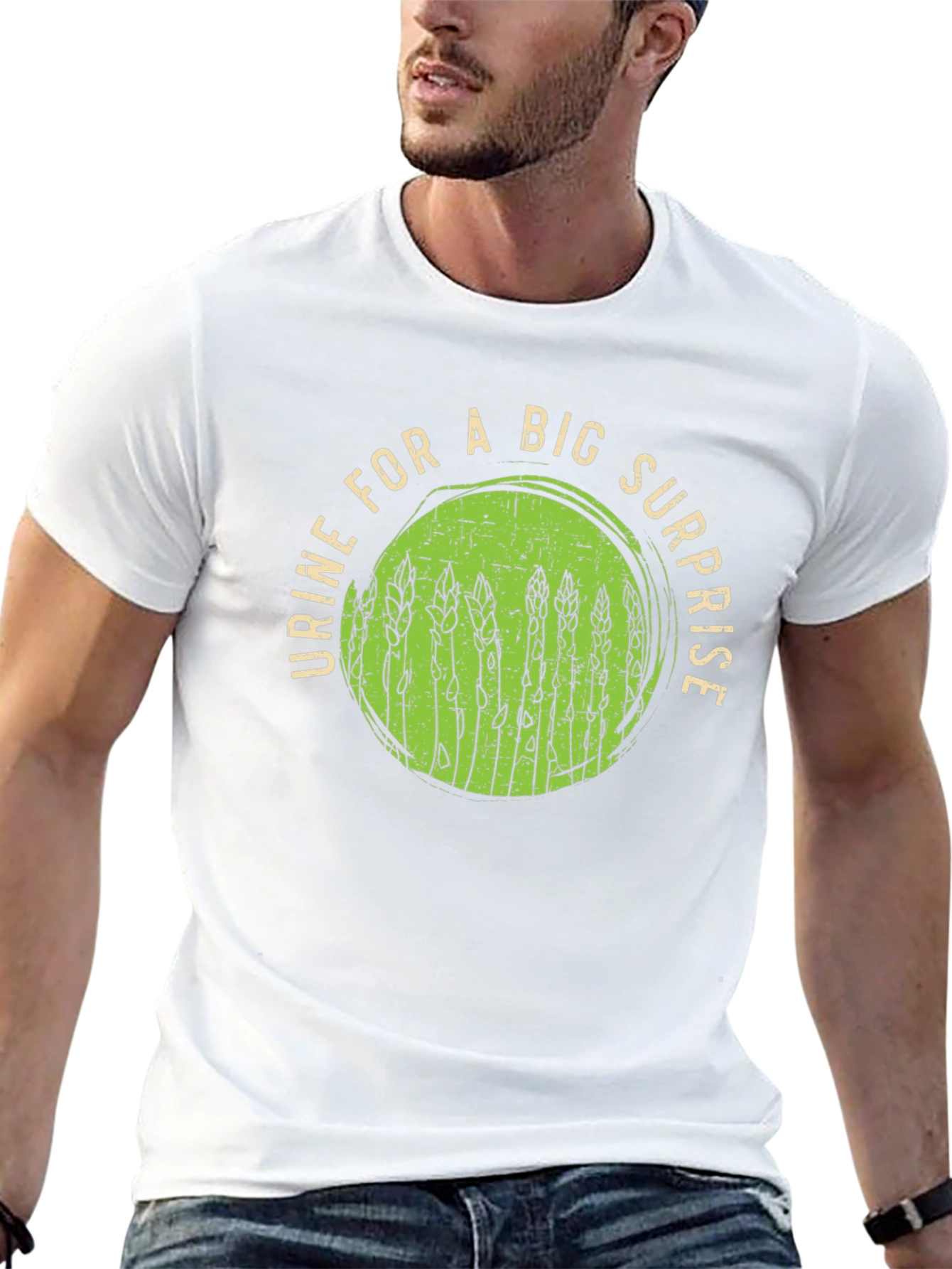 Asparagus Urine T-Shirt - Funny Food Tee