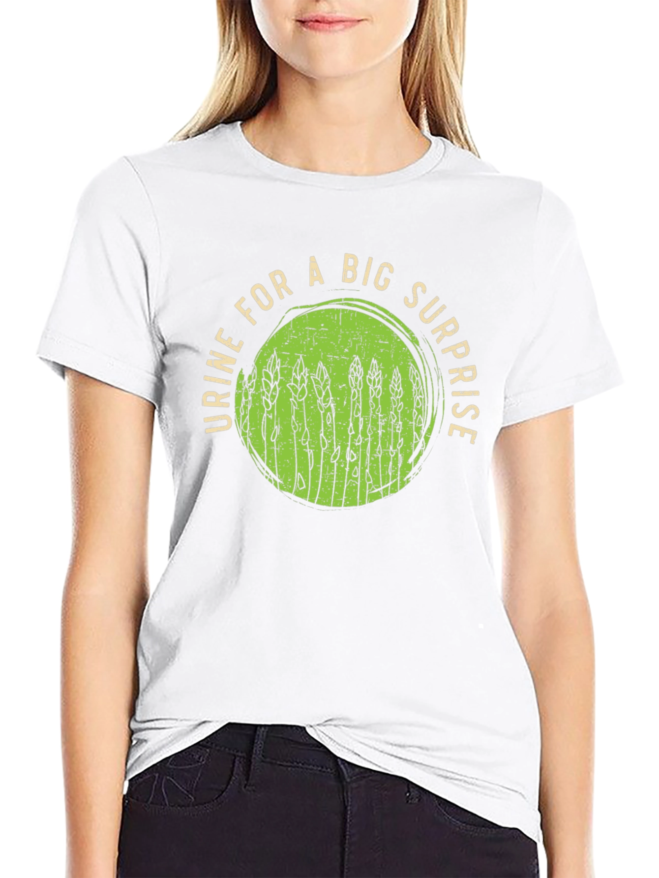 Asparagus Urine T-Shirt - Funny Food Tee
