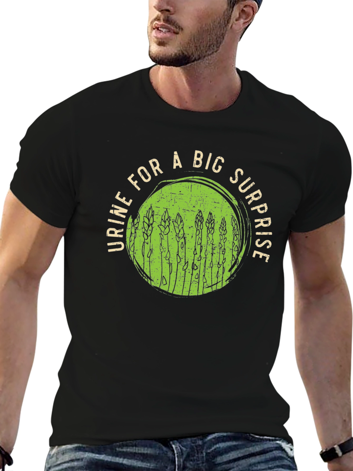 Asparagus Urine T-Shirt - Funny Food Tee
