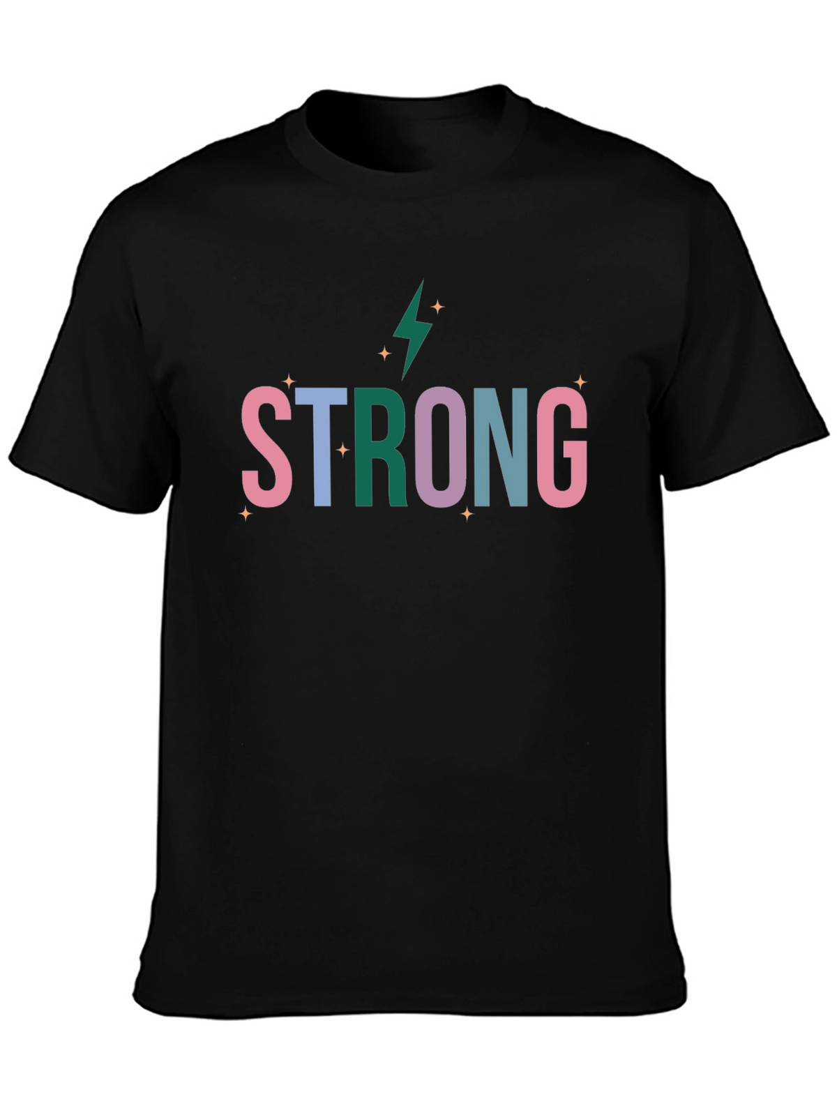 Strong Graphic Tee - Stylish Comfort