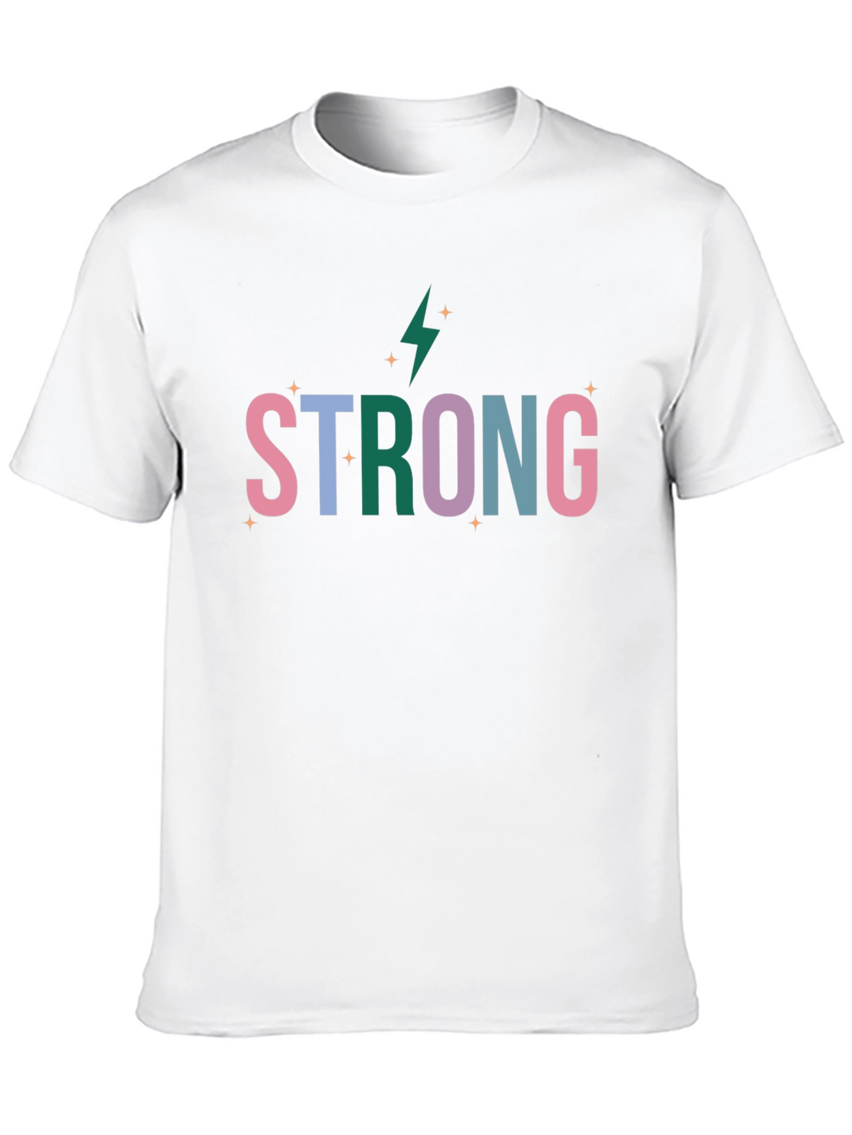 Strong Graphic Tee - Stylish Comfort