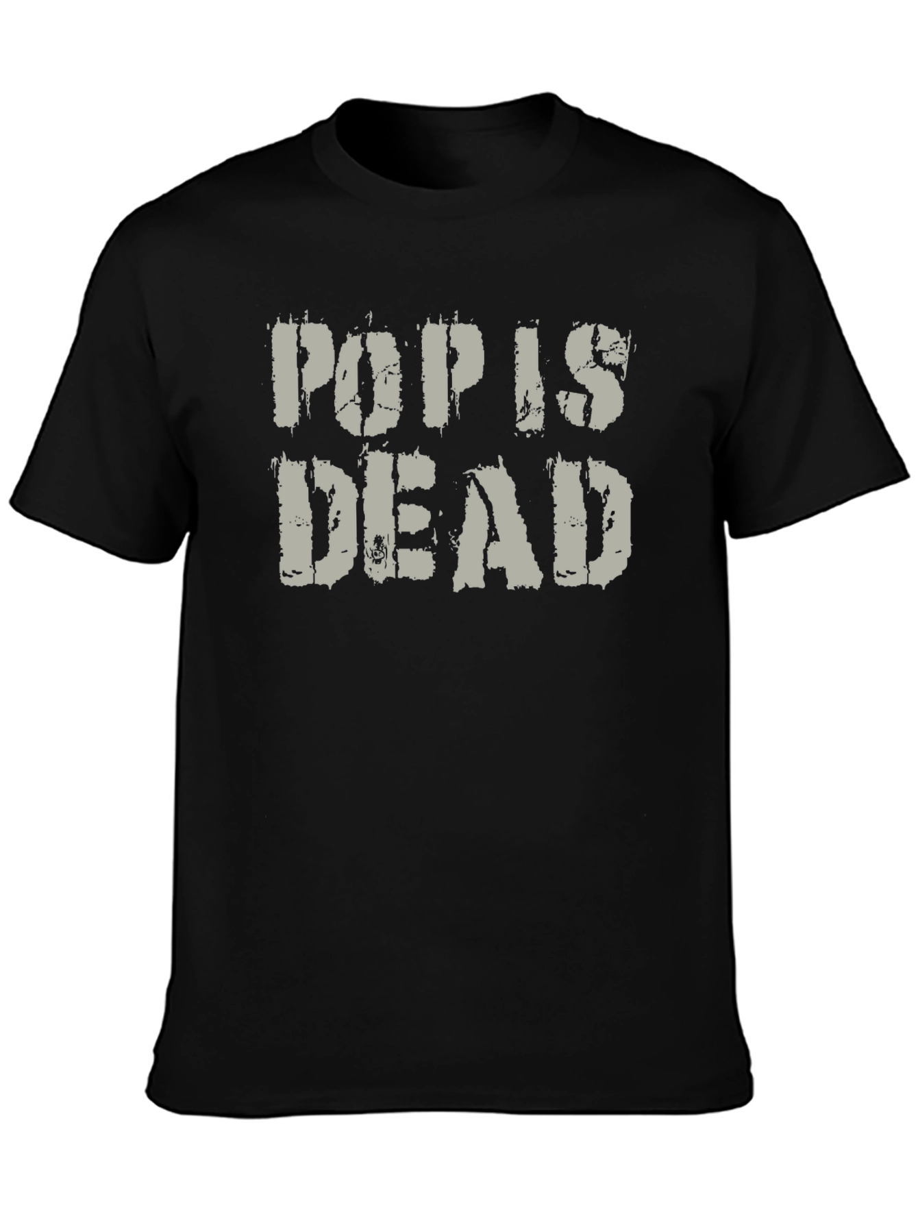Pop is Dead Graphic T-Shirt - Black