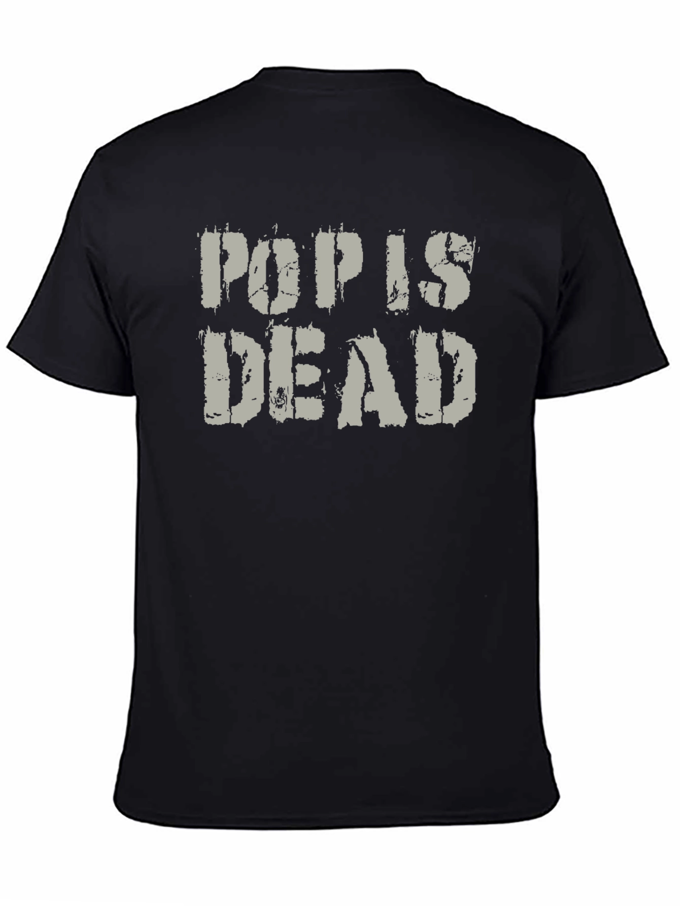 Pop is Dead Graphic T-Shirt - Black