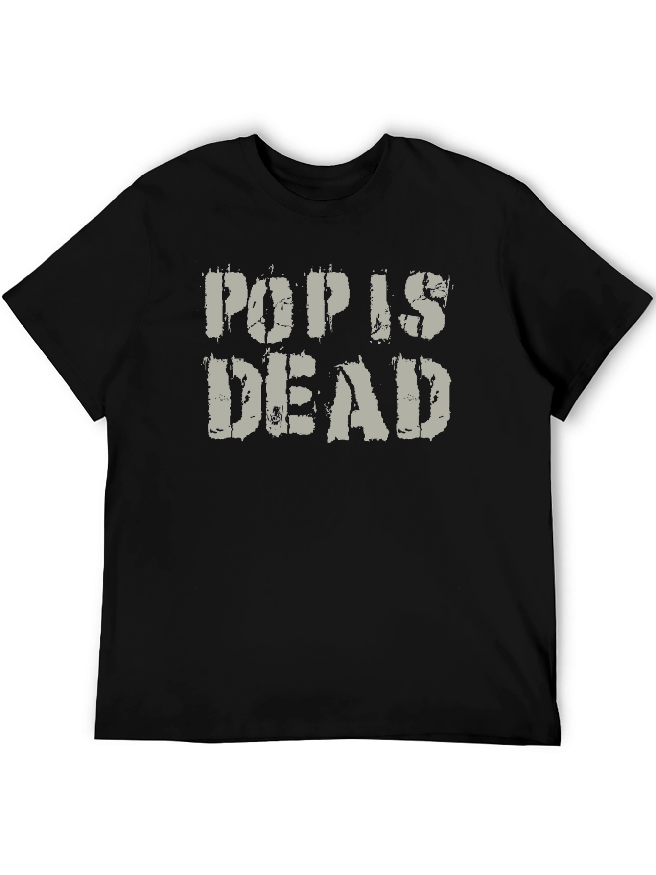 Pop is Dead Graphic T-Shirt - Black