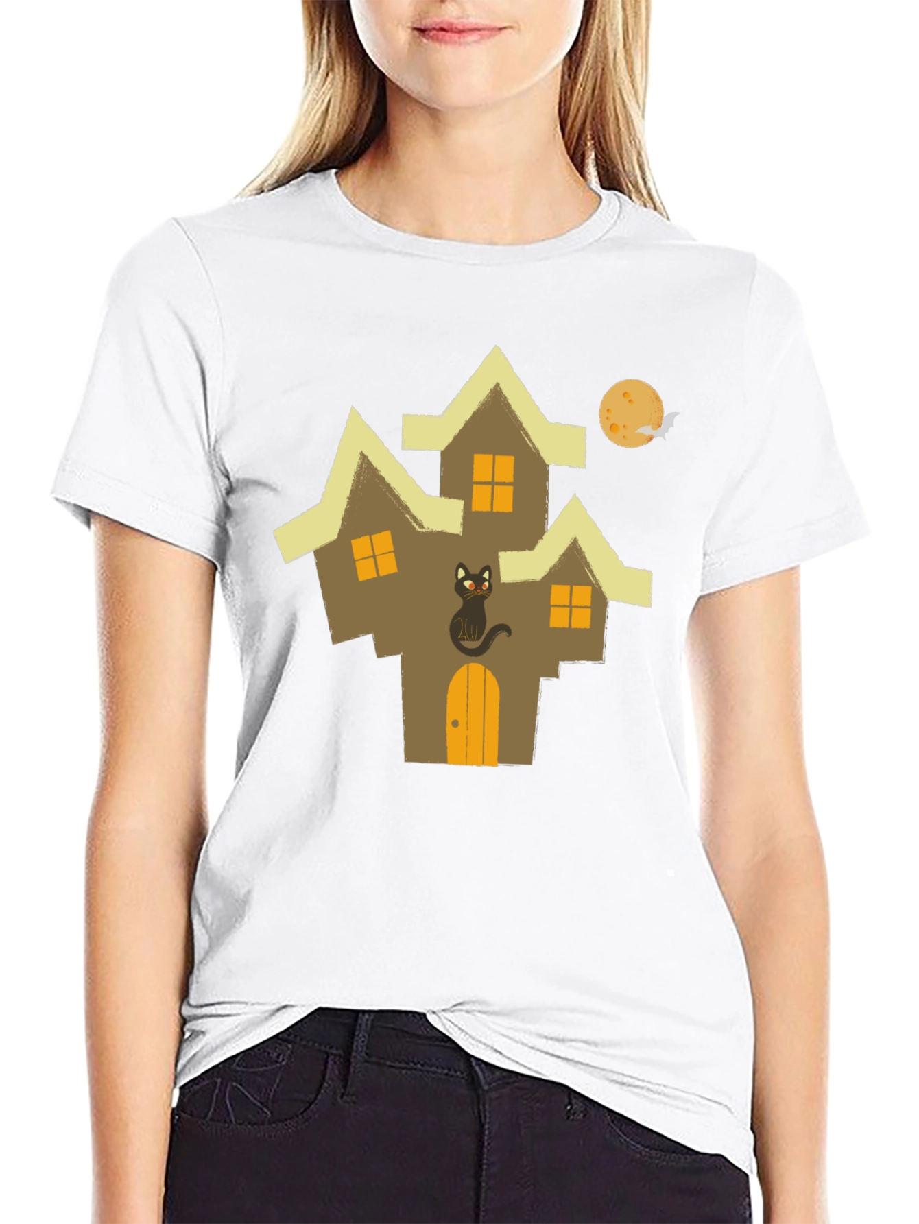 Spooky House T-Shirt - Halloween Apparel