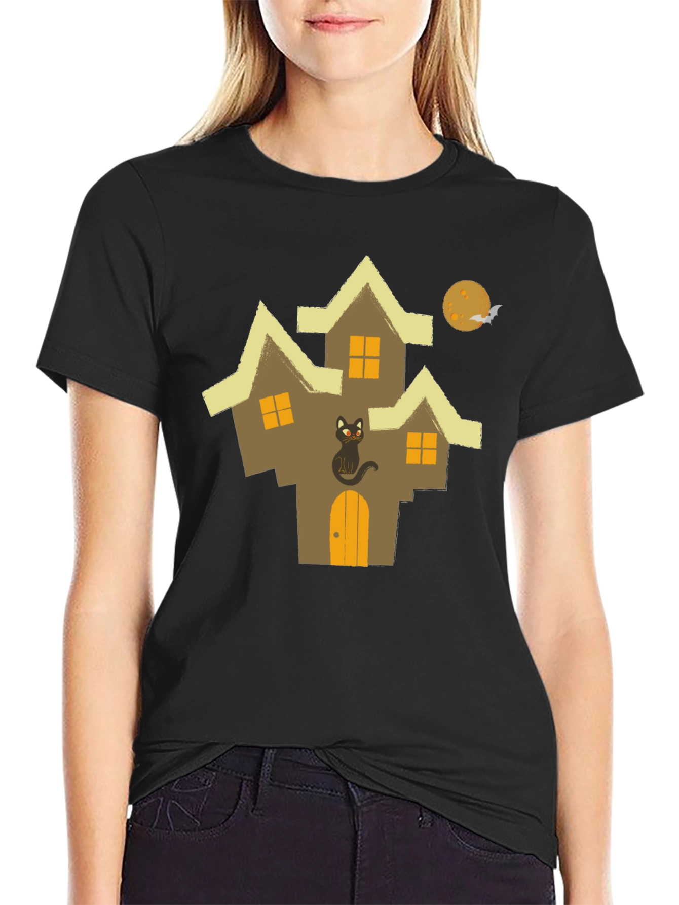 Spooky House T-Shirt - Halloween Apparel