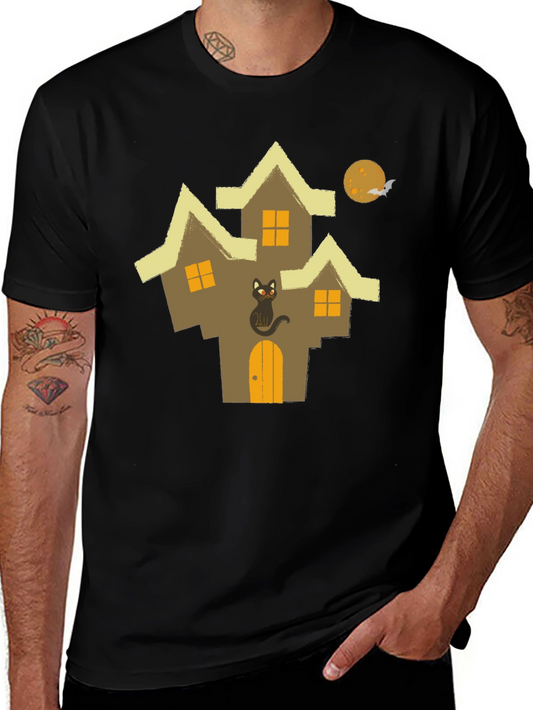 Spooky House T-Shirt - Halloween Apparel