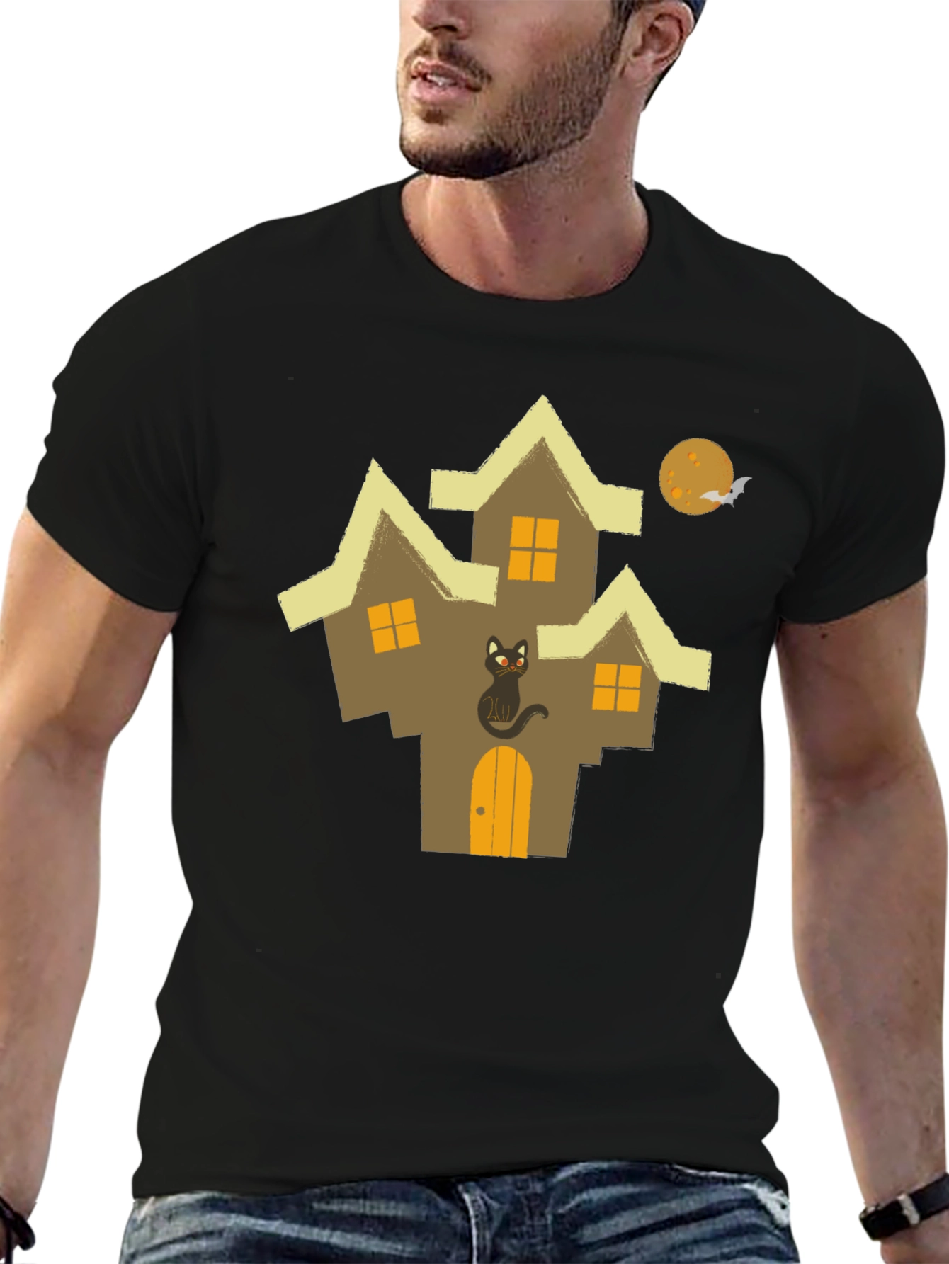 Spooky House T-Shirt - Halloween Apparel