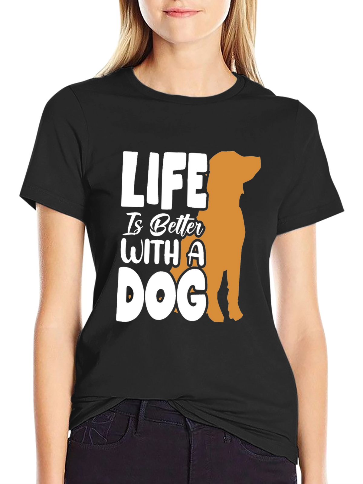 Life is Better With a Dog Graphic Tee