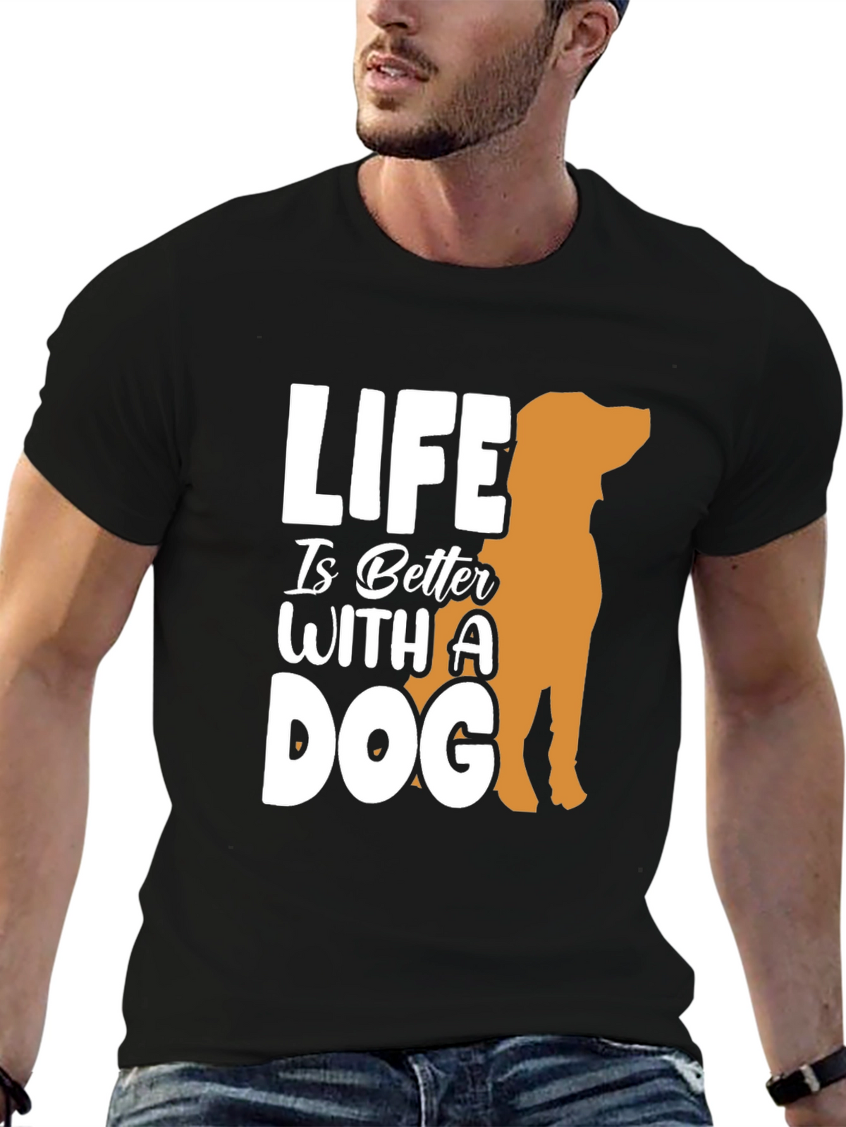 Life is Better With a Dog Graphic Tee