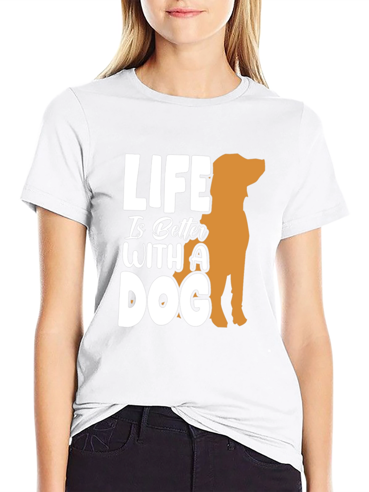 Life is Better With a Dog Graphic Tee