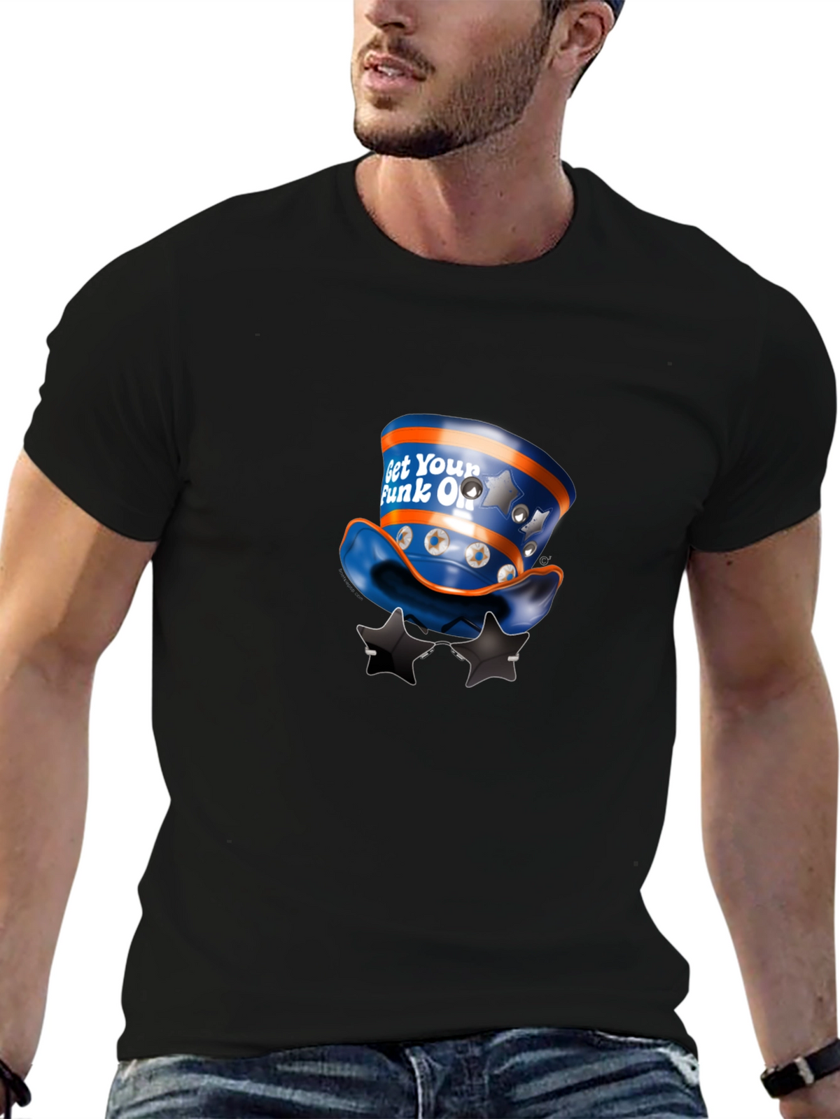 Funky Graphic Tee - Get Your Funk On