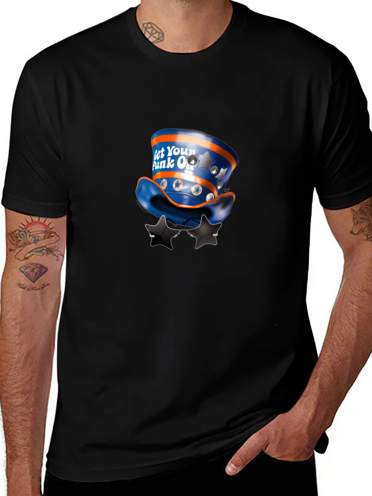Funky Graphic Tee - Get Your Funk On