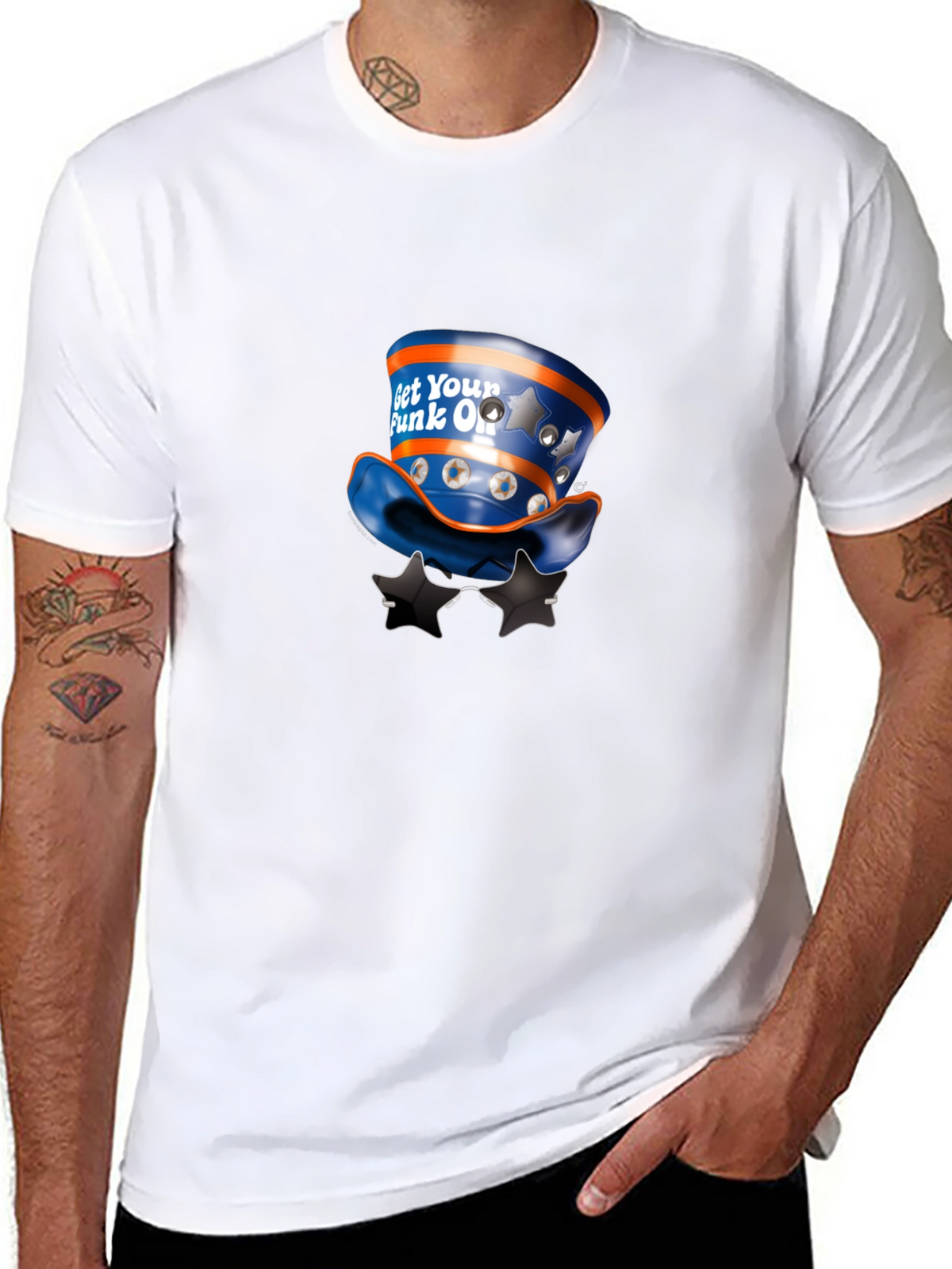 Funky Graphic Tee - Get Your Funk On