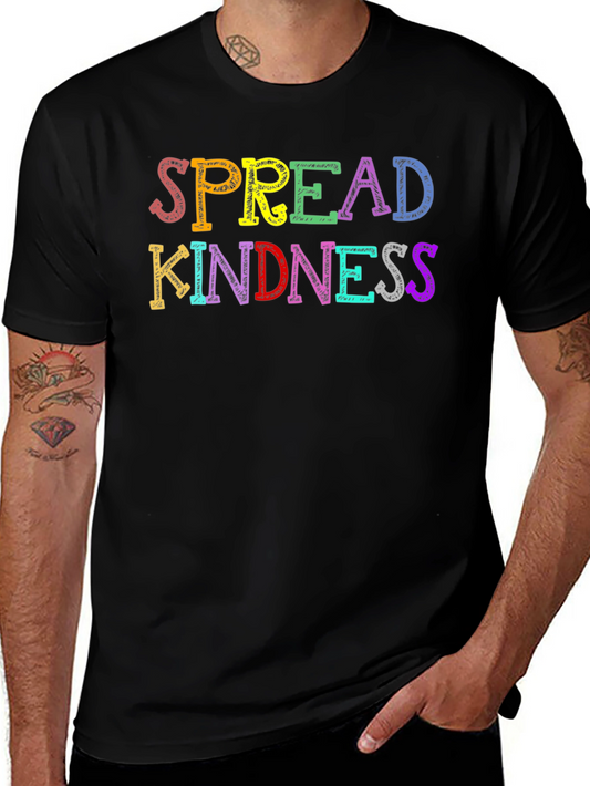 Spread Kindness T-Shirt - Colorful Graphic Tee