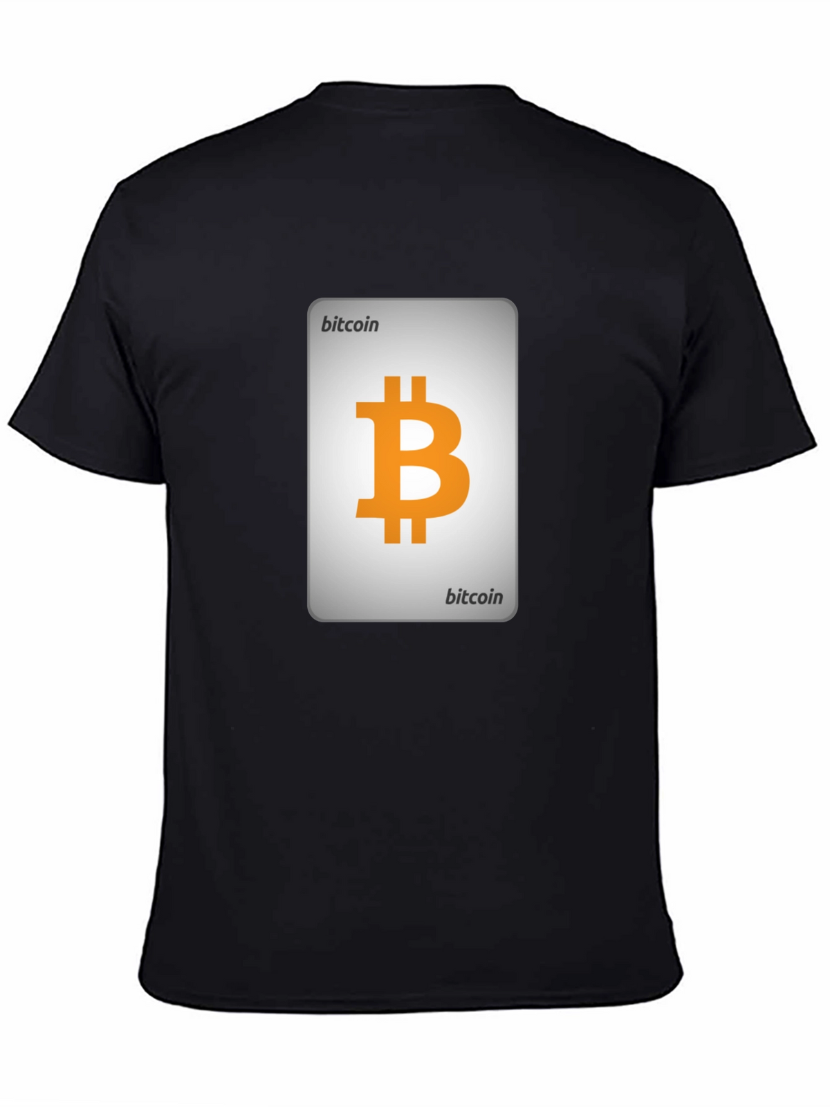 Bitcoin Card T-Shirt - Crypto Currency Tee