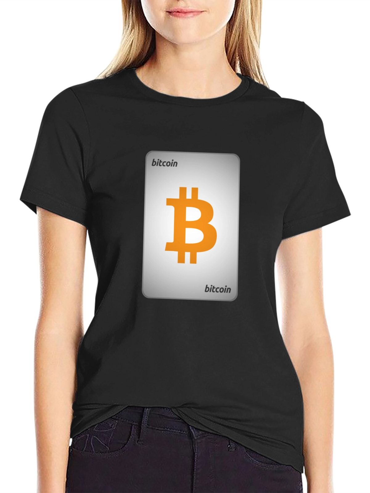 Bitcoin Card T-Shirt - Crypto Currency Tee