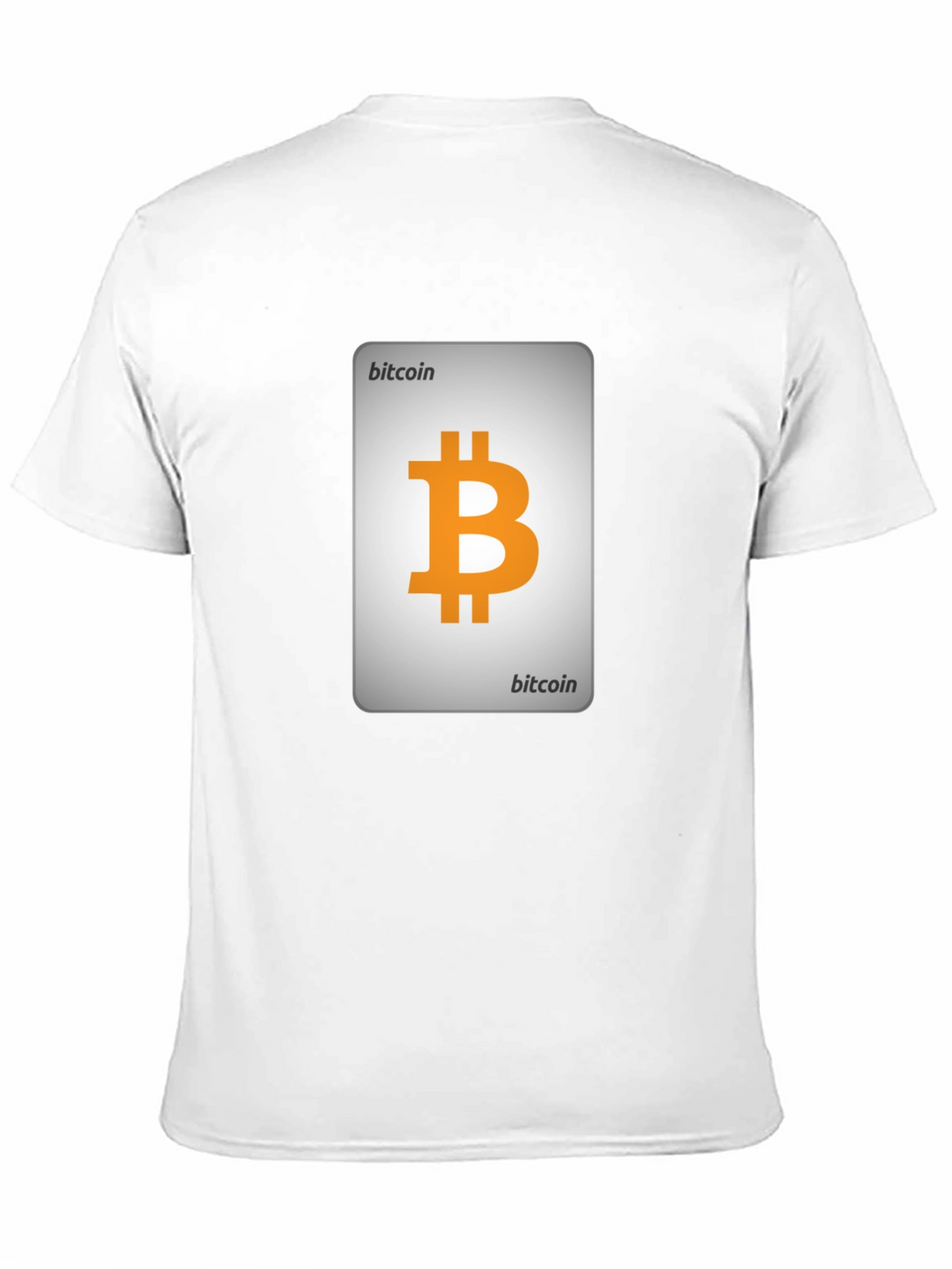 Bitcoin Card T-Shirt - Crypto Currency Tee
