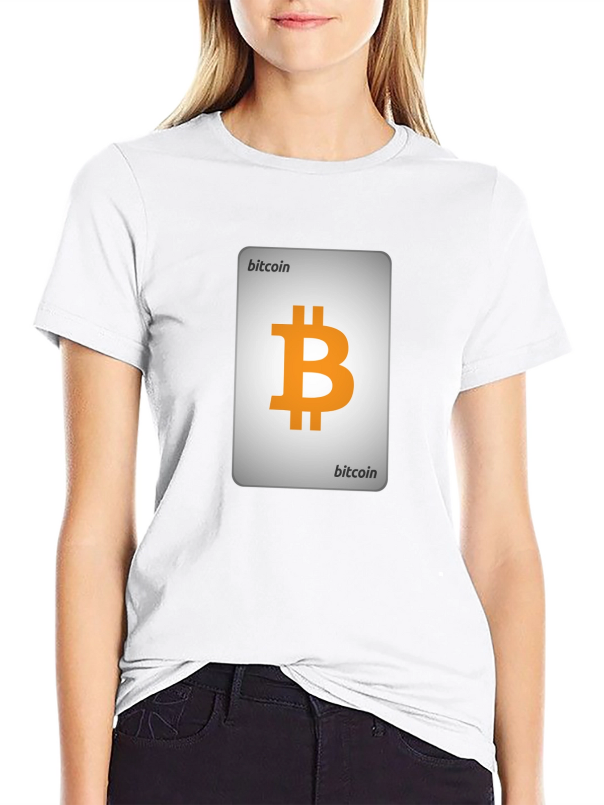 Bitcoin Card T-Shirt - Crypto Currency Tee