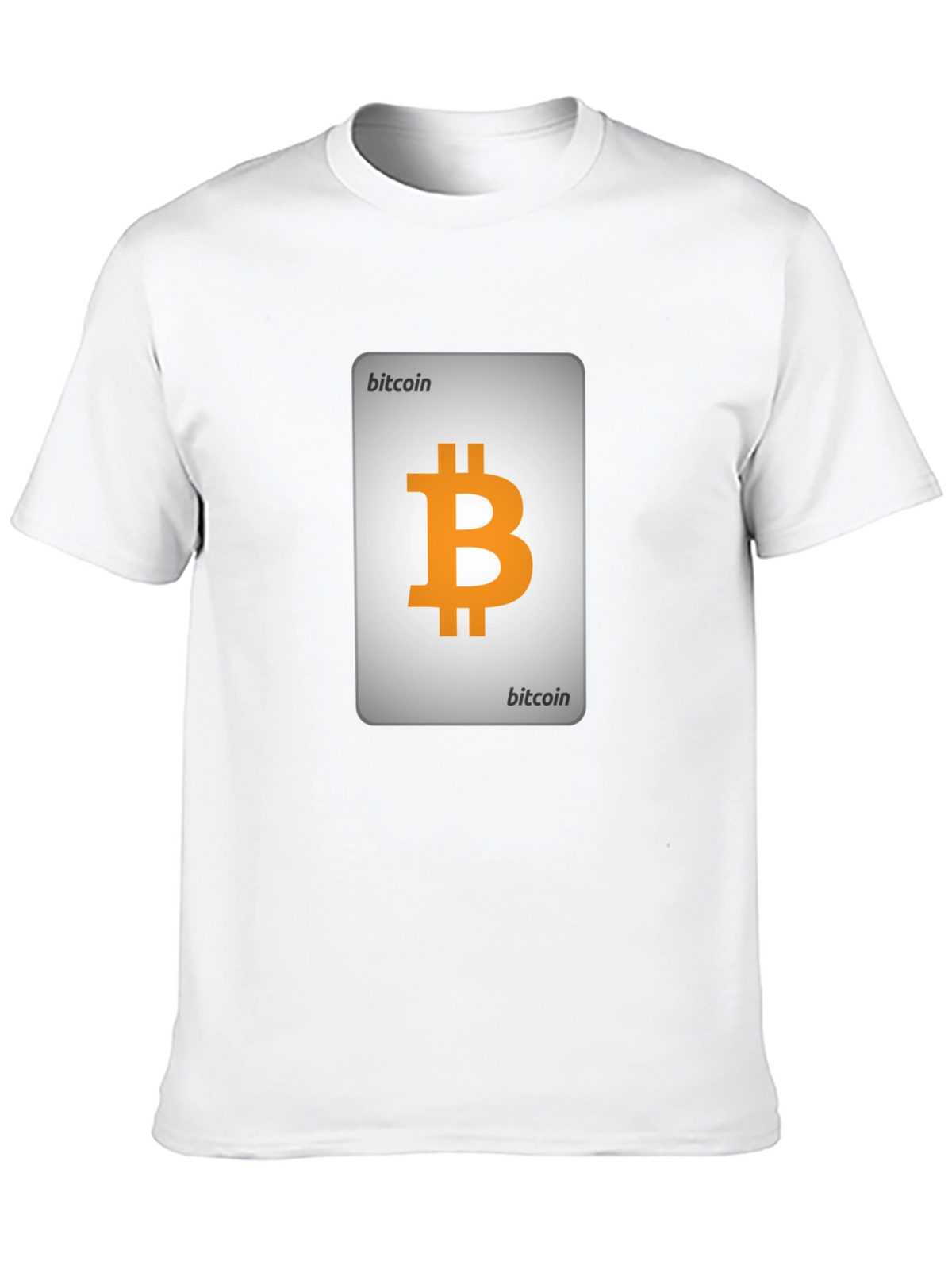 Bitcoin Card T-Shirt - Crypto Currency Tee