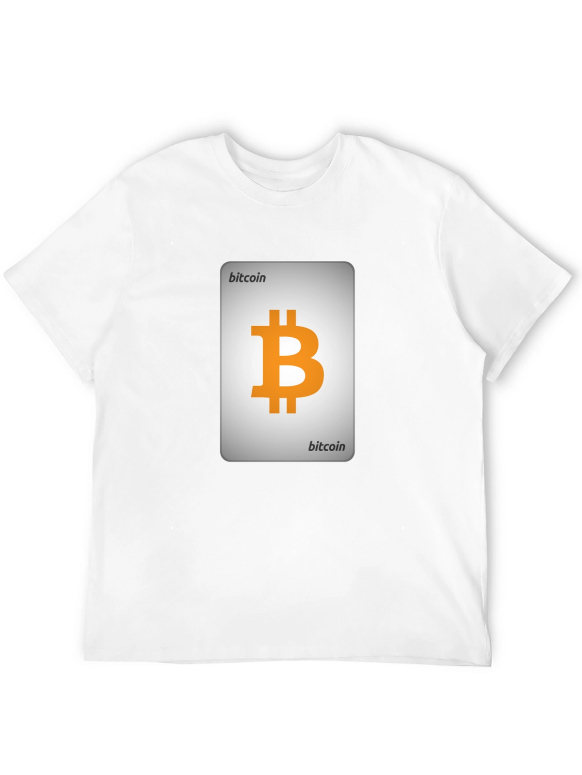 Bitcoin Card T-Shirt - Crypto Currency Tee