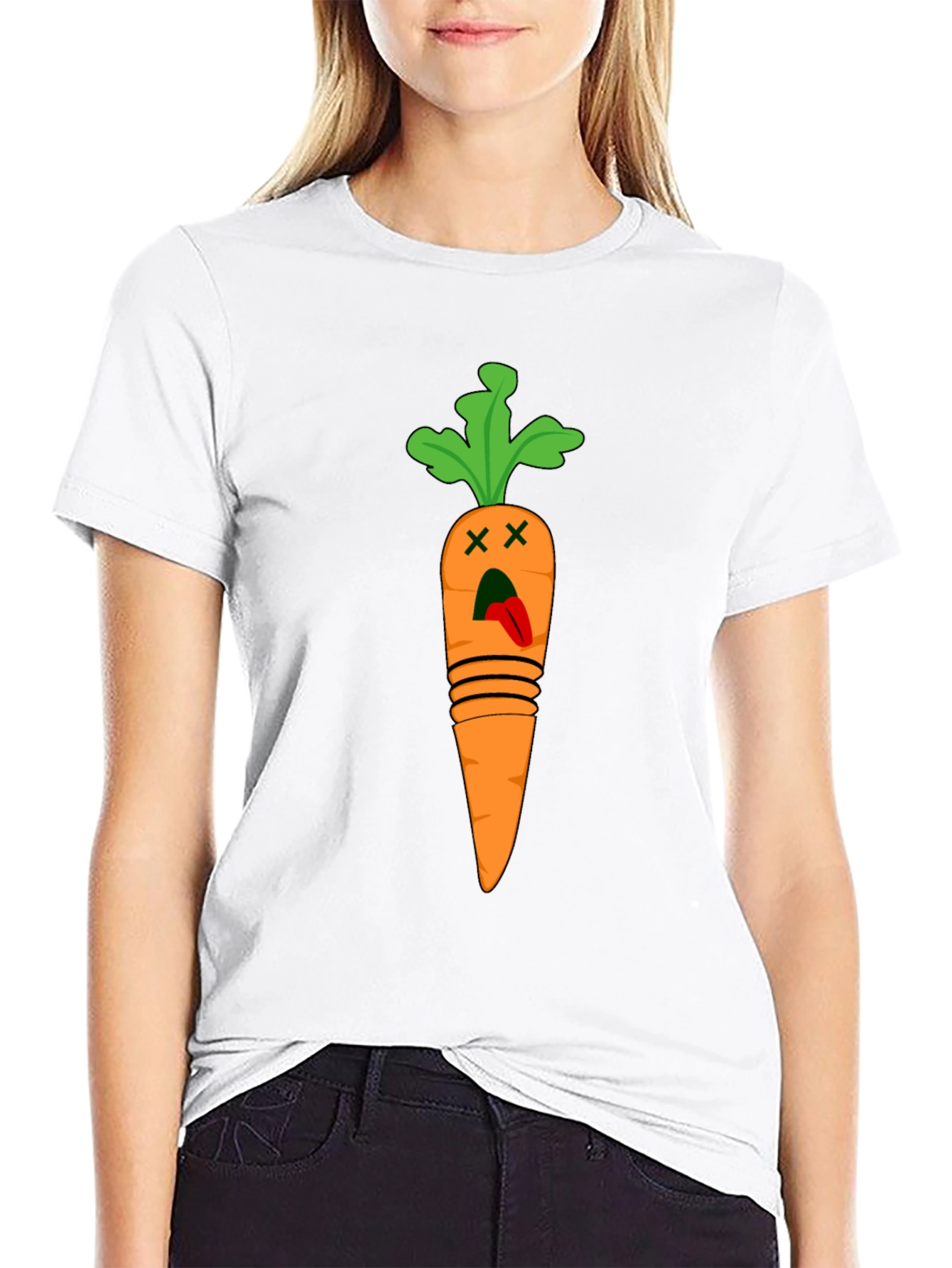 Funny Carrot T-Shirt - Dead Carrot Design