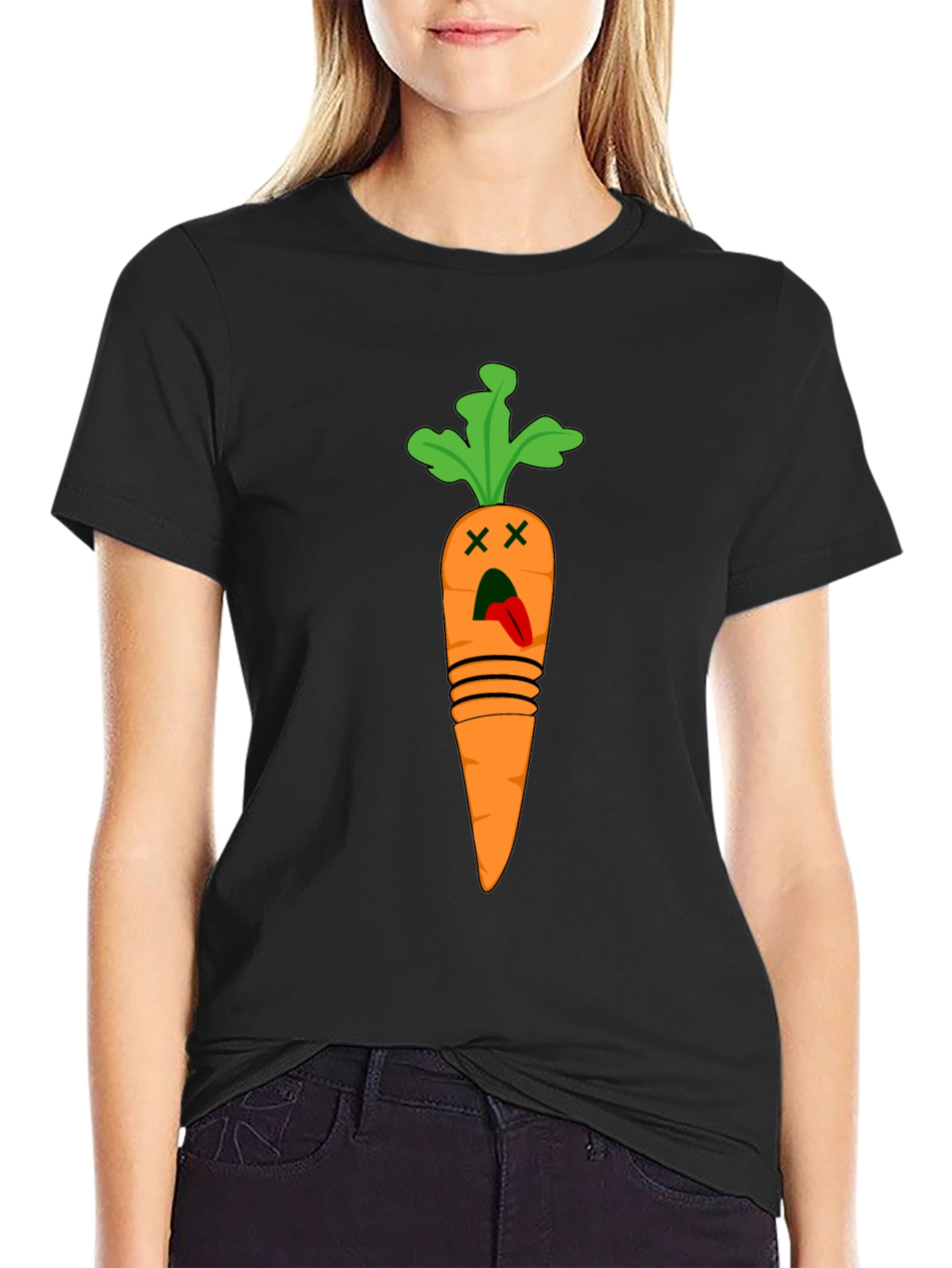 Funny Carrot T-Shirt - Dead Carrot Design