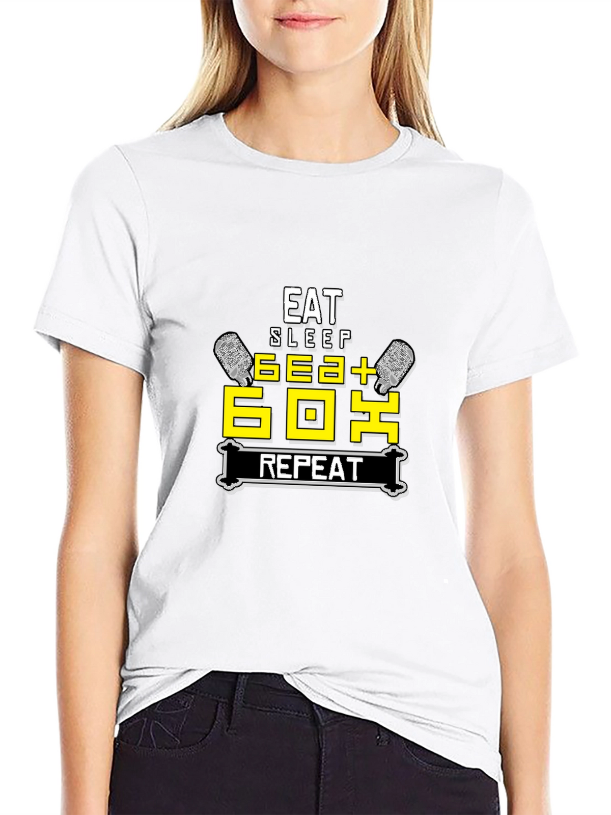 Eat Sleep 6EA+ 6OX Repeat T-Shirt