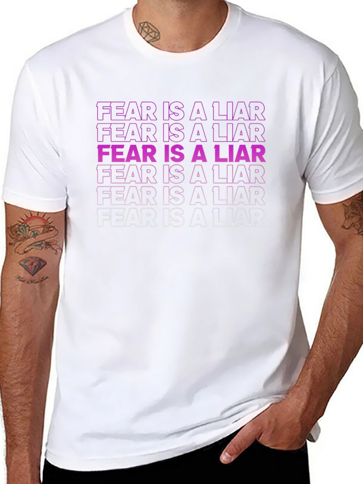 Fear is a Liar Graphic Tee - Unisex