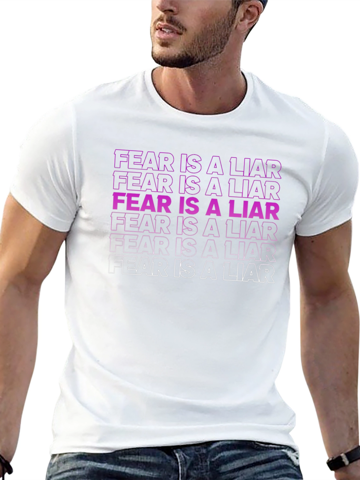 Fear is a Liar Graphic Tee - Unisex