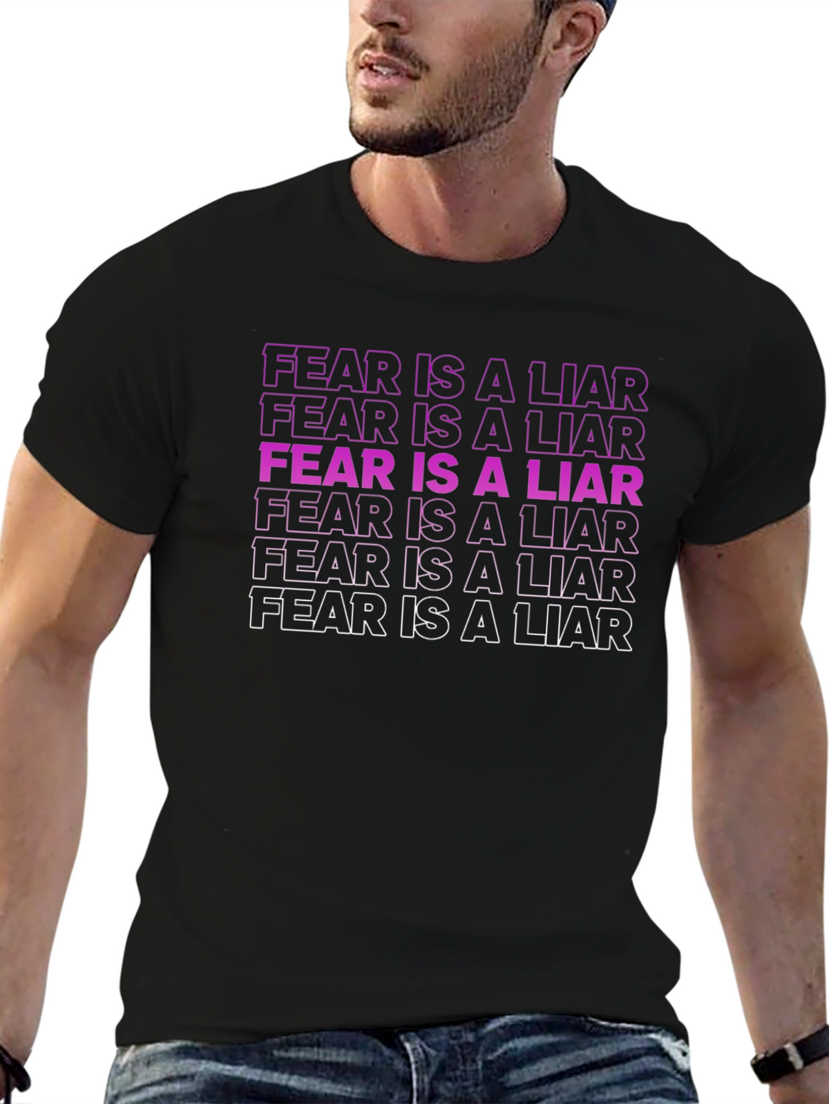 Fear is a Liar Graphic Tee - Unisex