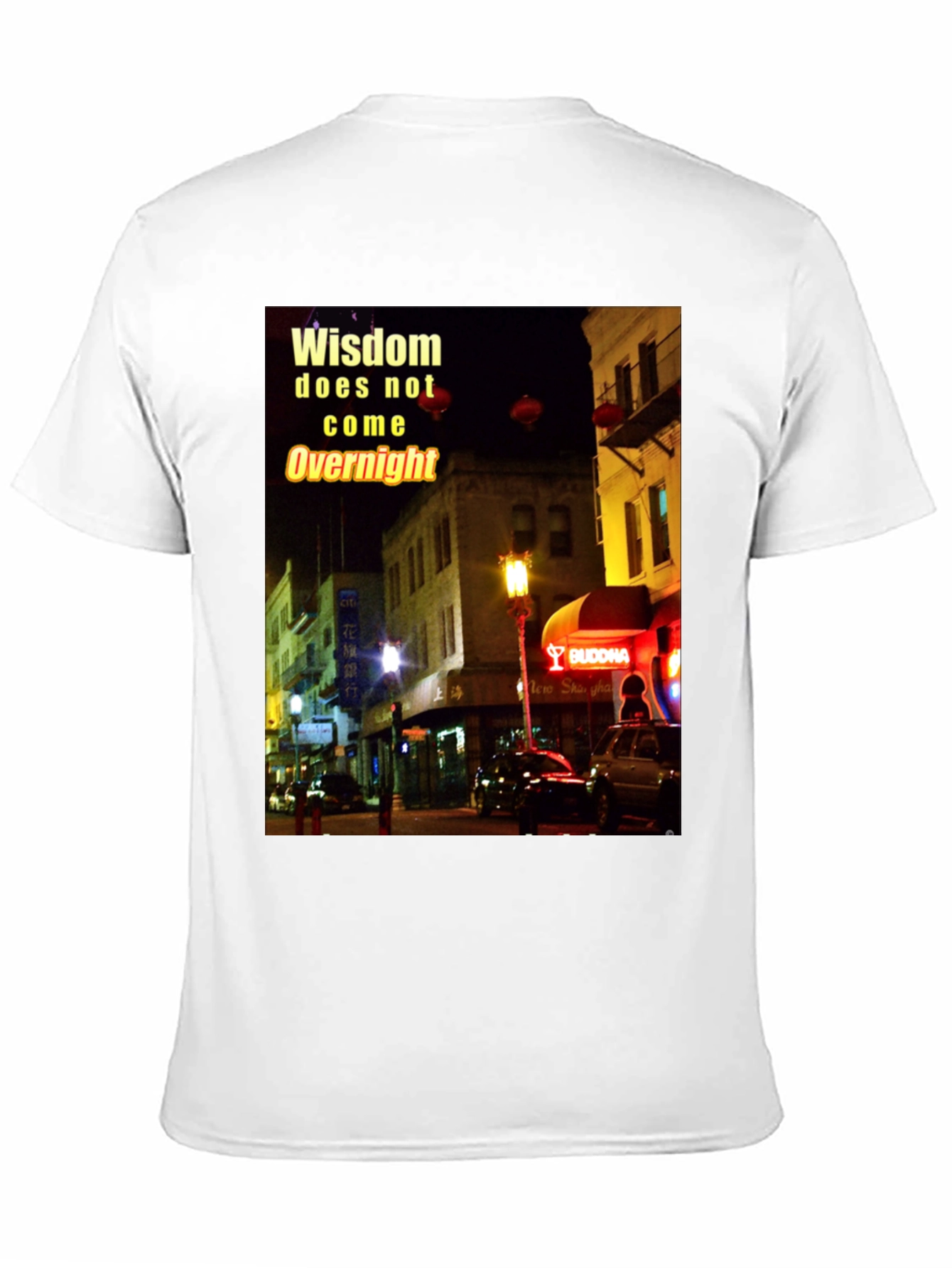 Wisdom Chinatown Graphic T-Shirt