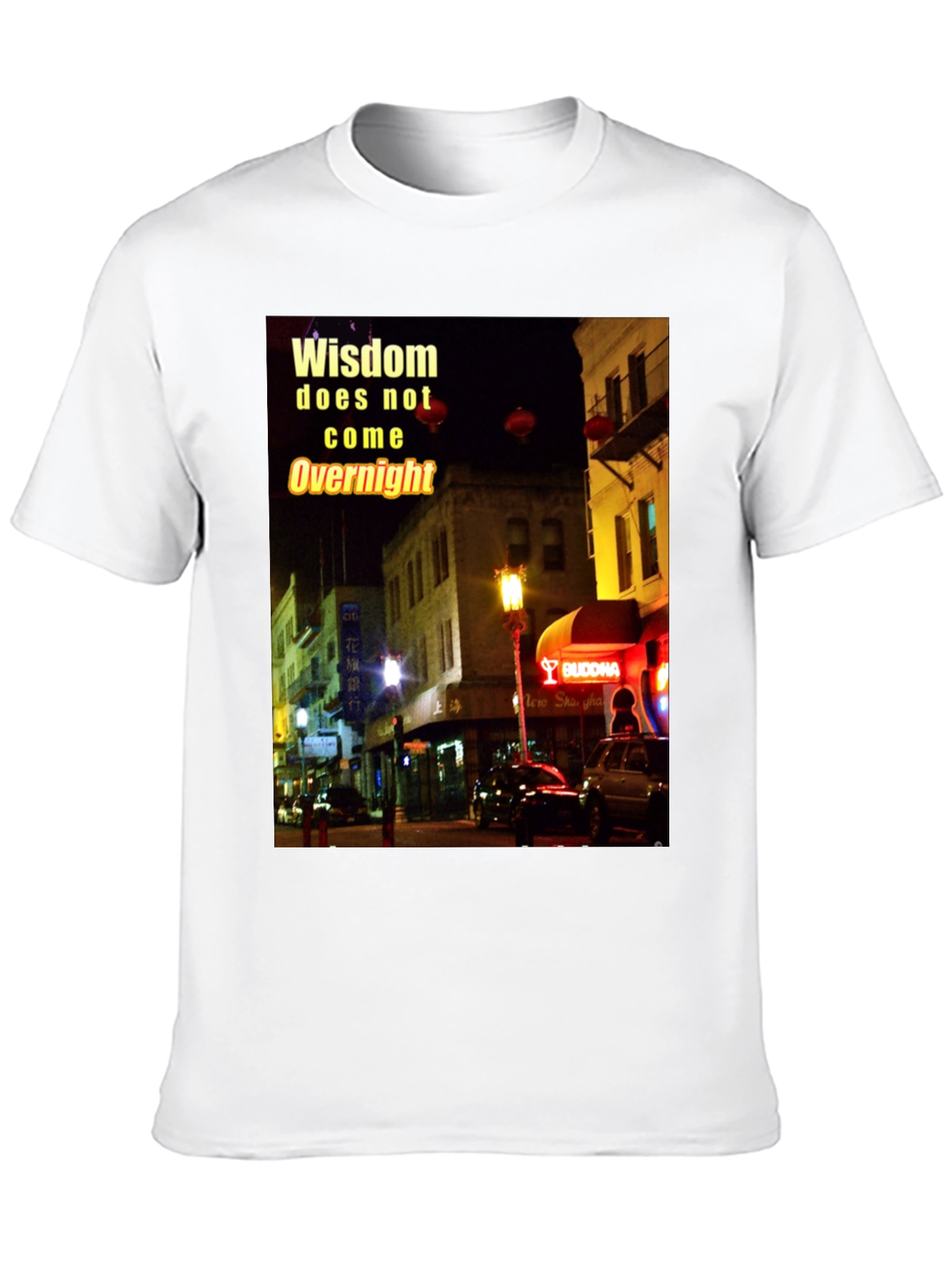 Wisdom Chinatown Graphic T-Shirt