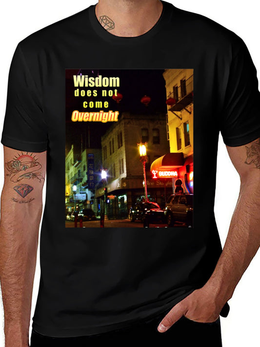 Wisdom Chinatown Graphic T-Shirt