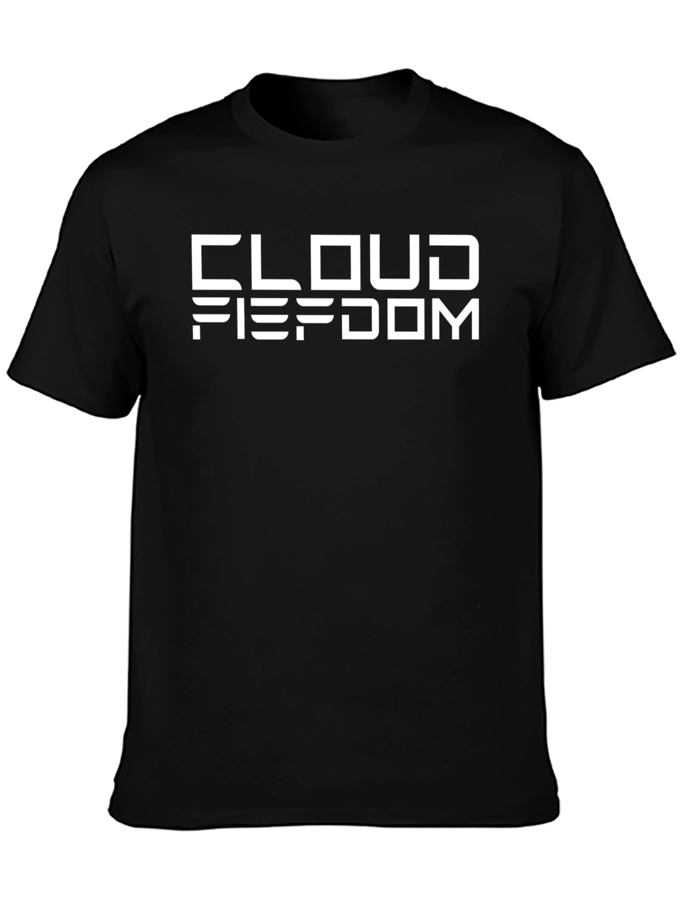 Cloud Fiefdom Black T-Shirt