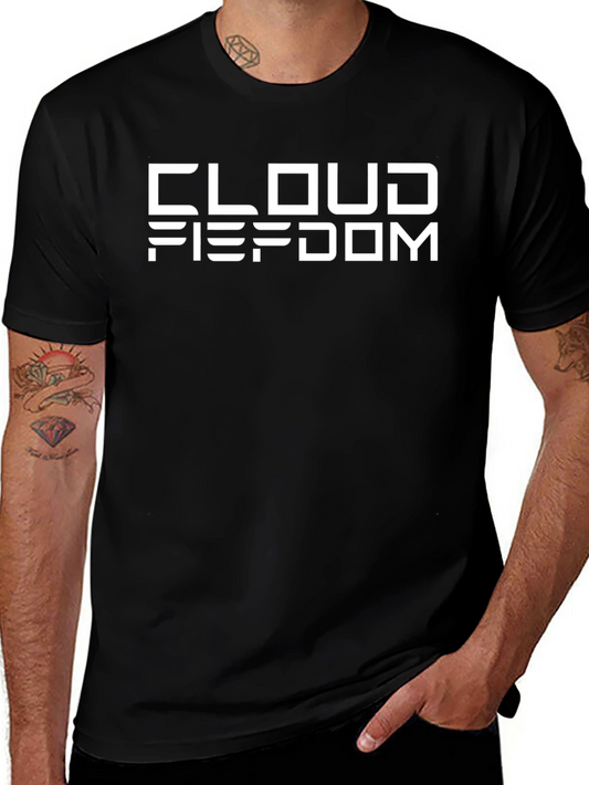 Cloud Fiefdom Black T-Shirt