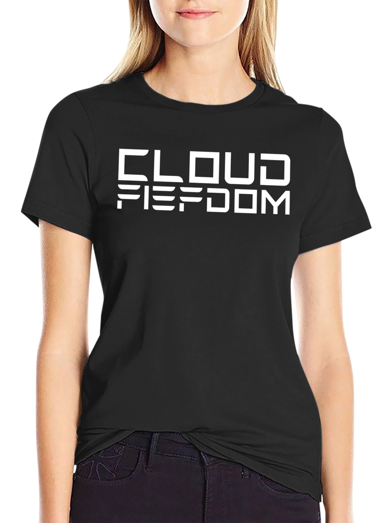 Cloud Fiefdom Black T-Shirt