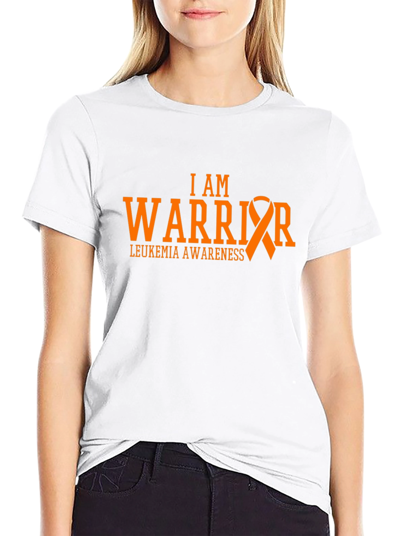 Leukemia Awareness Warrior Ribbon T-Shirt