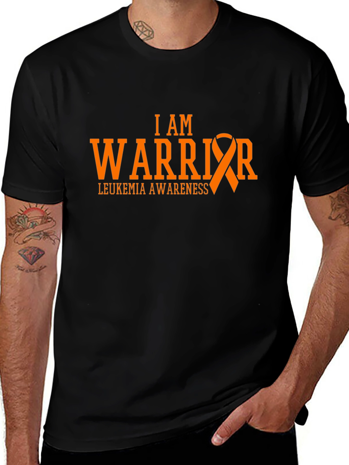 Leukemia Awareness Warrior Ribbon T-Shirt
