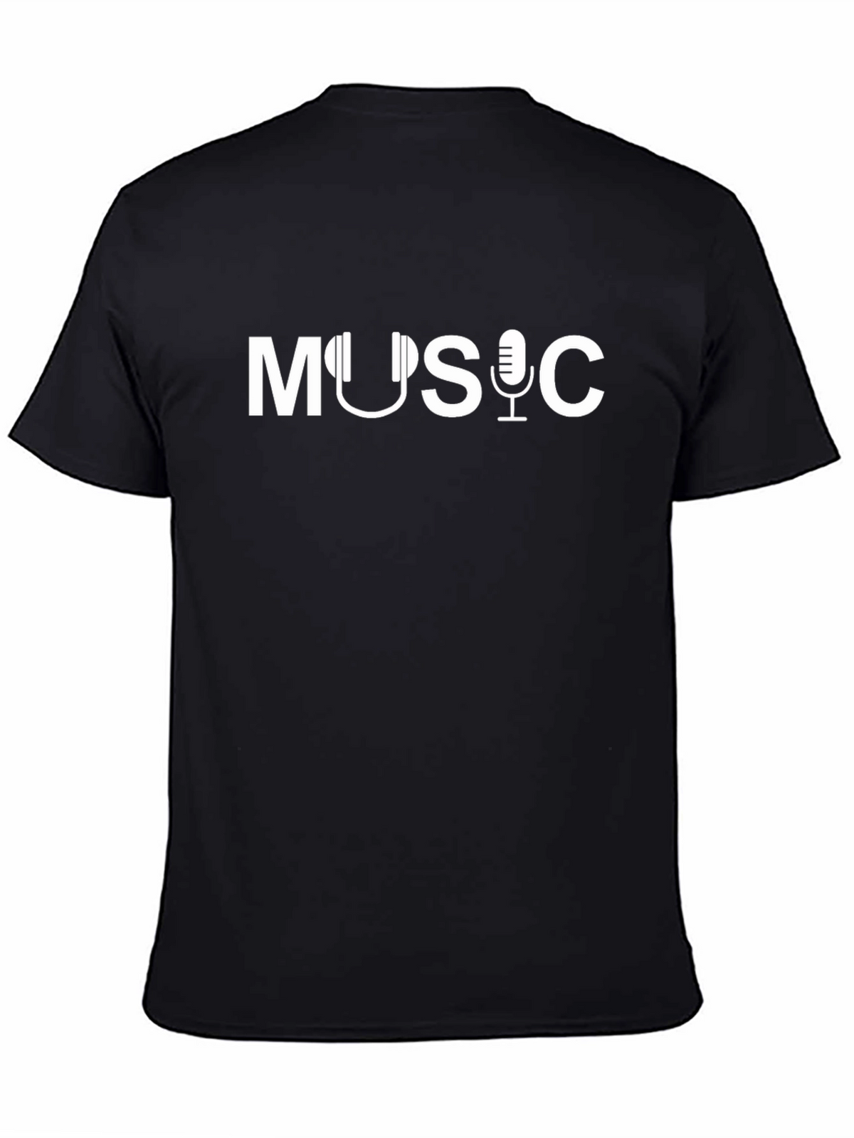 Music Graphic Print T-Shirt