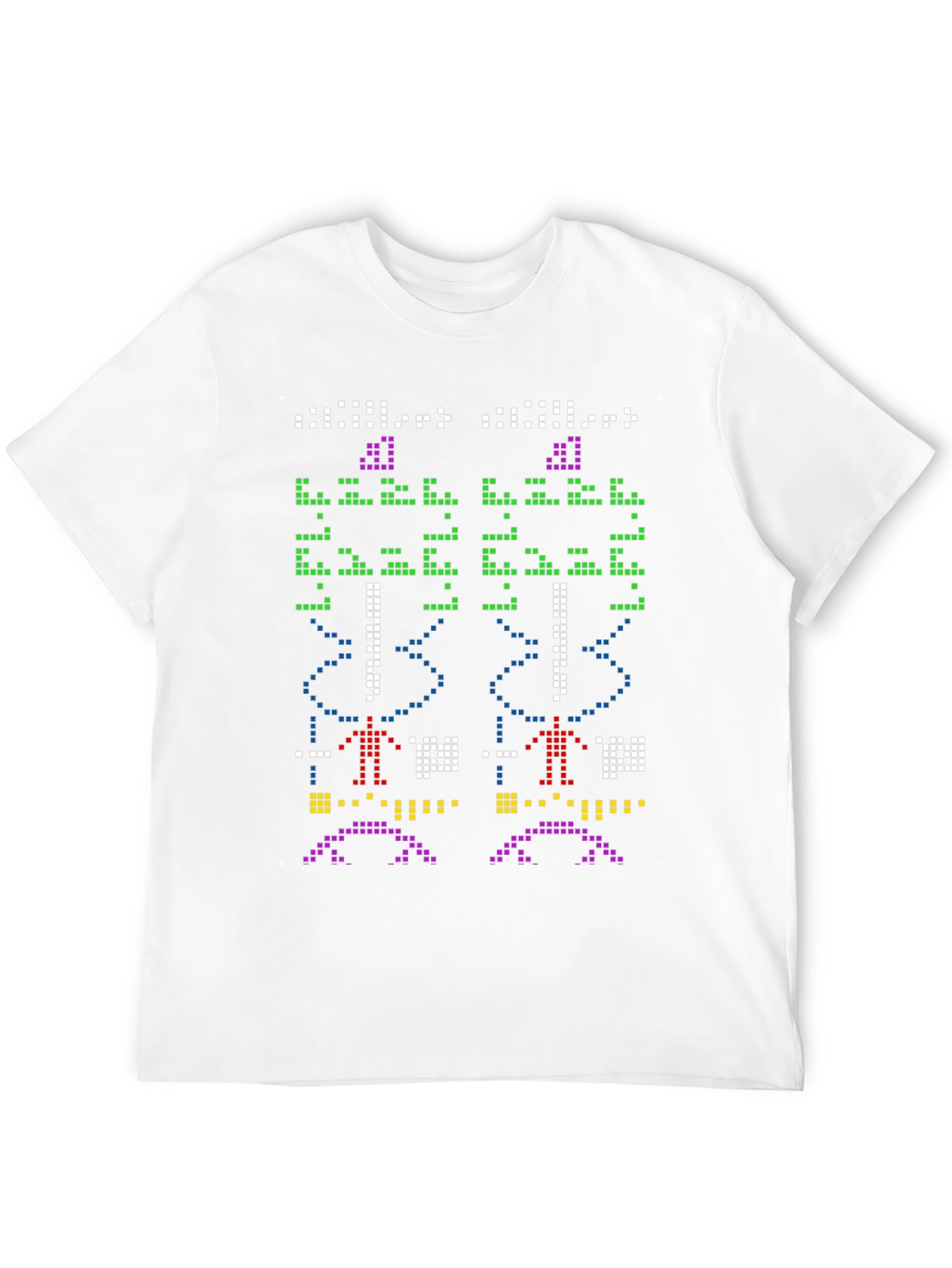 Pixel Art Black T-Shirt