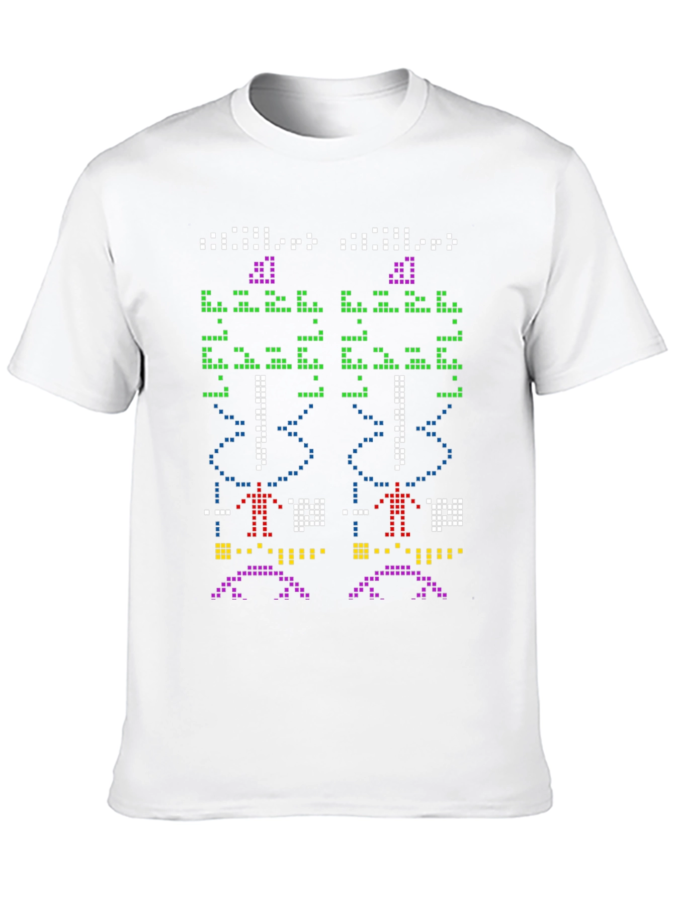 Pixel Art Black T-Shirt