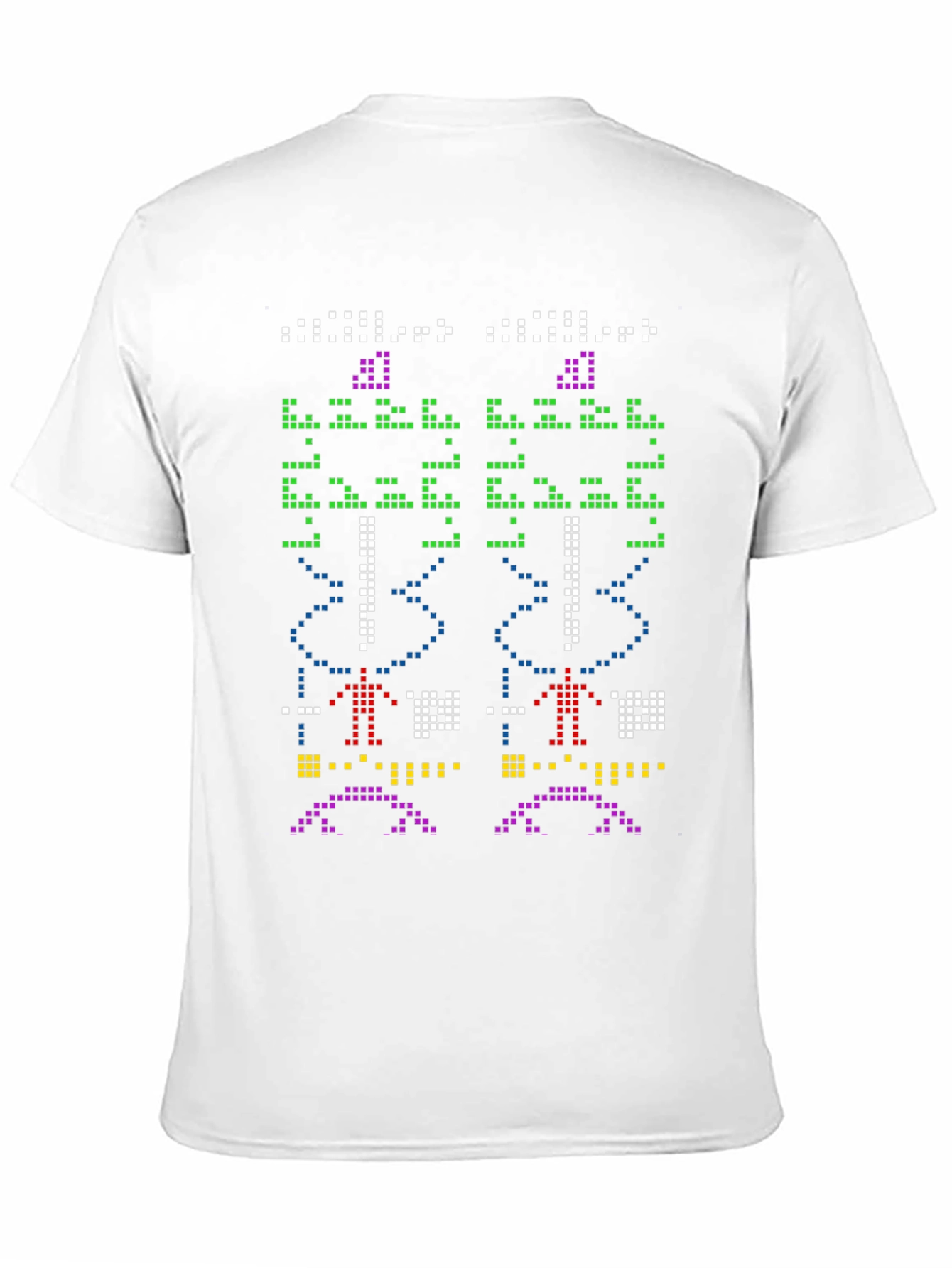 Pixel Art Black T-Shirt
