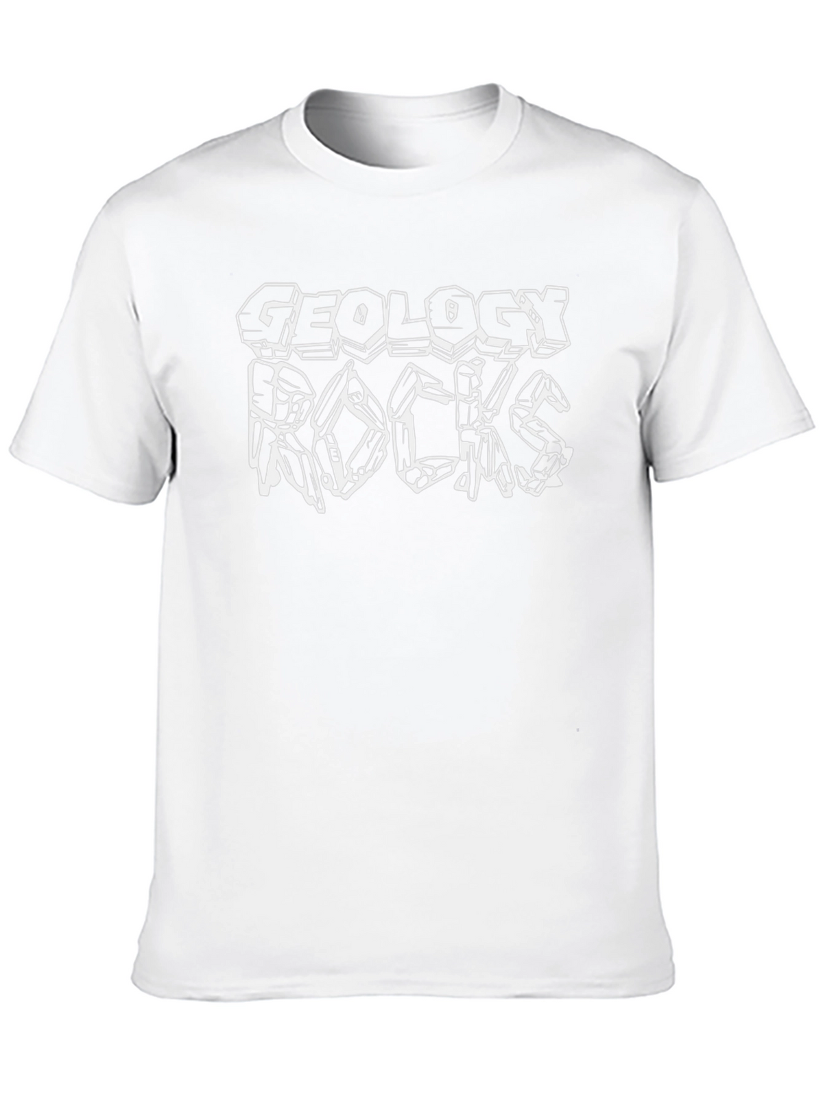Geology Rocks Graphic T-Shirt - Black
