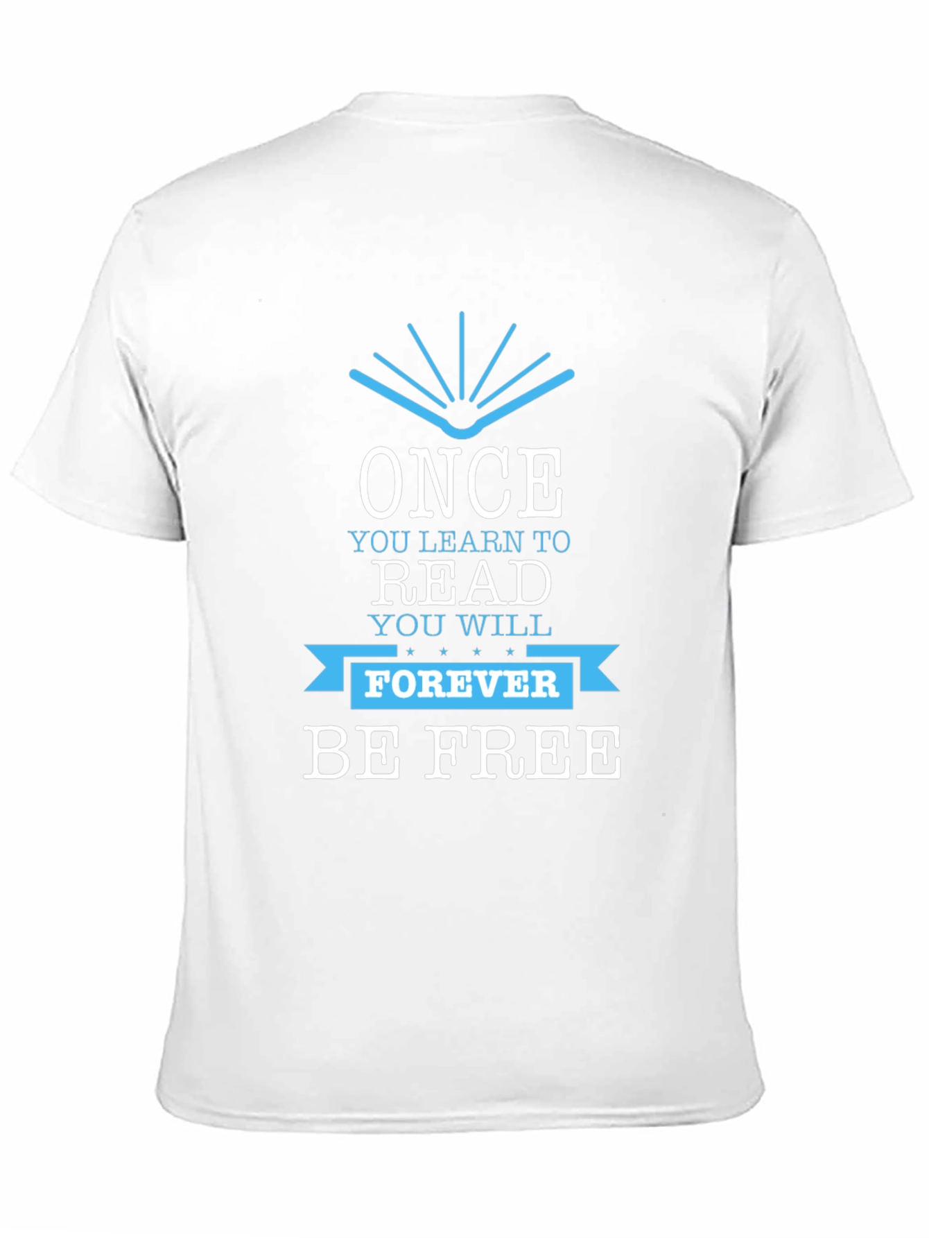 Read Forever Be Free Graphic T-Shirt