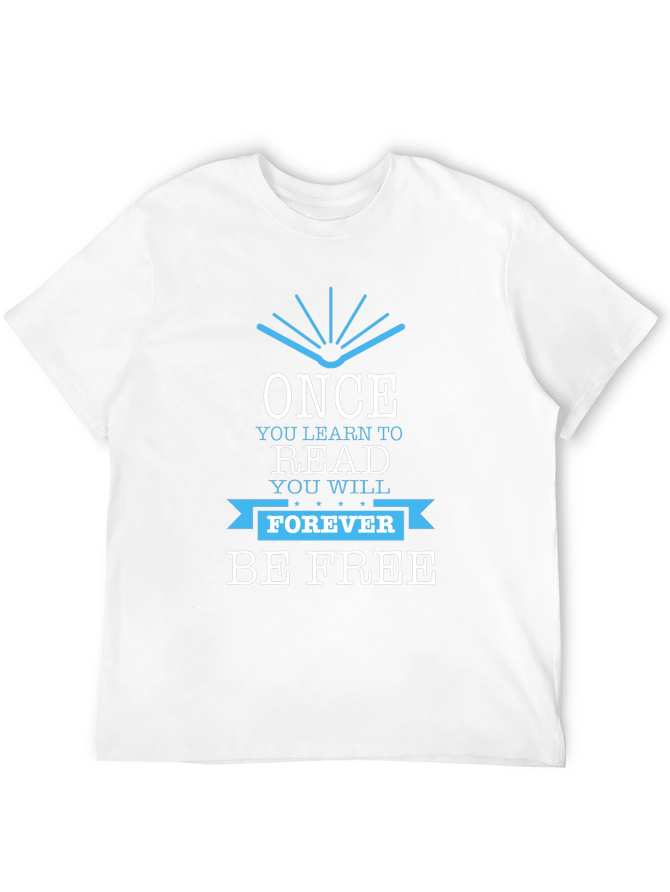 Read Forever Be Free Graphic T-Shirt